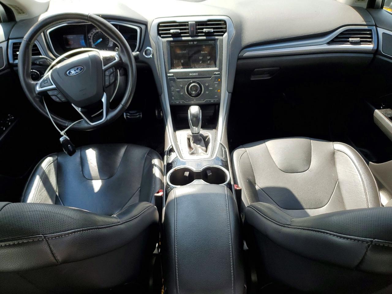2015 Ford Fusion Titanium Silver vin: 3FA6P0K92FR141264