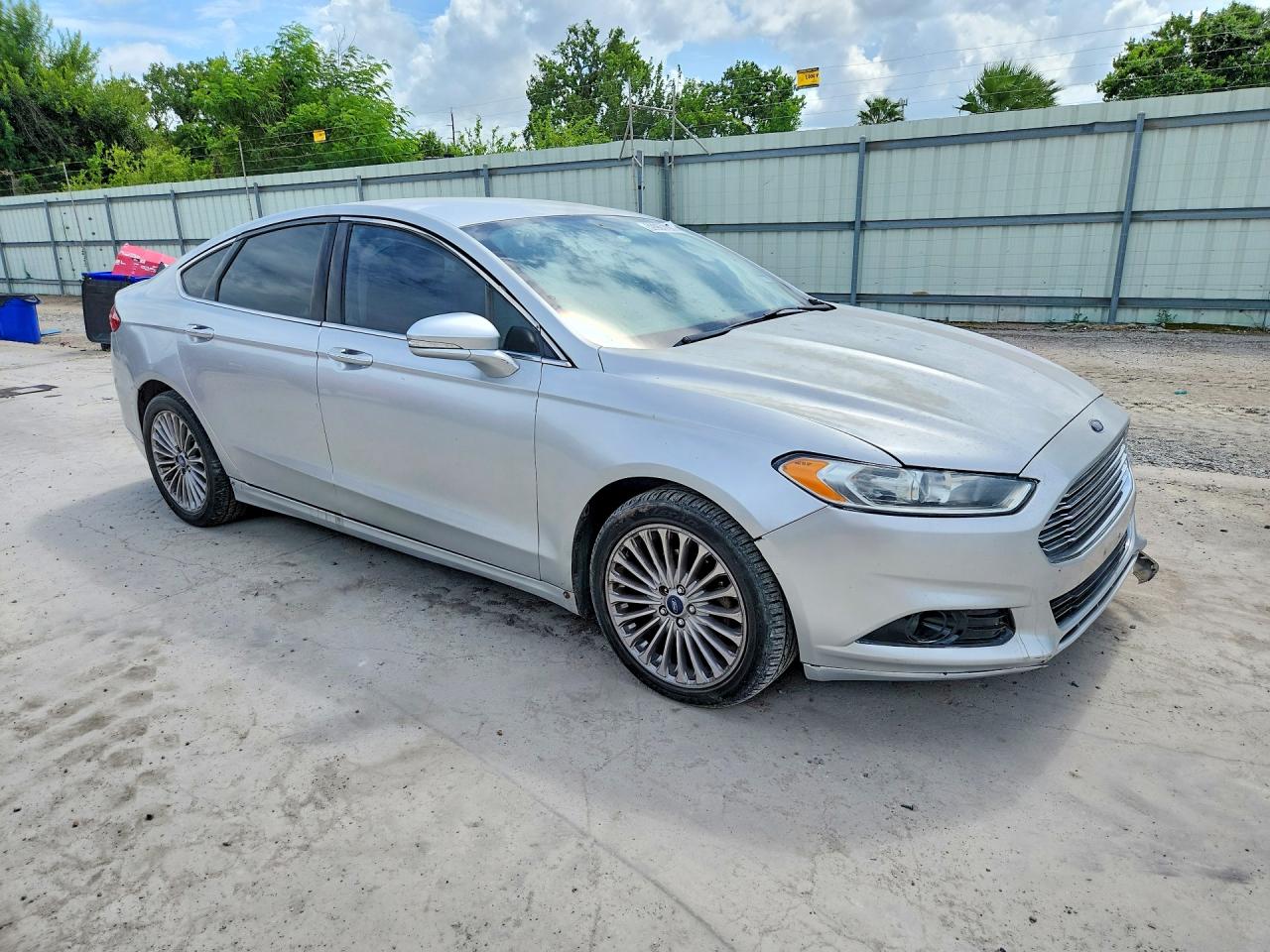 2015 Ford Fusion Titanium Серебряный vin: 3FA6P0K92FR152314