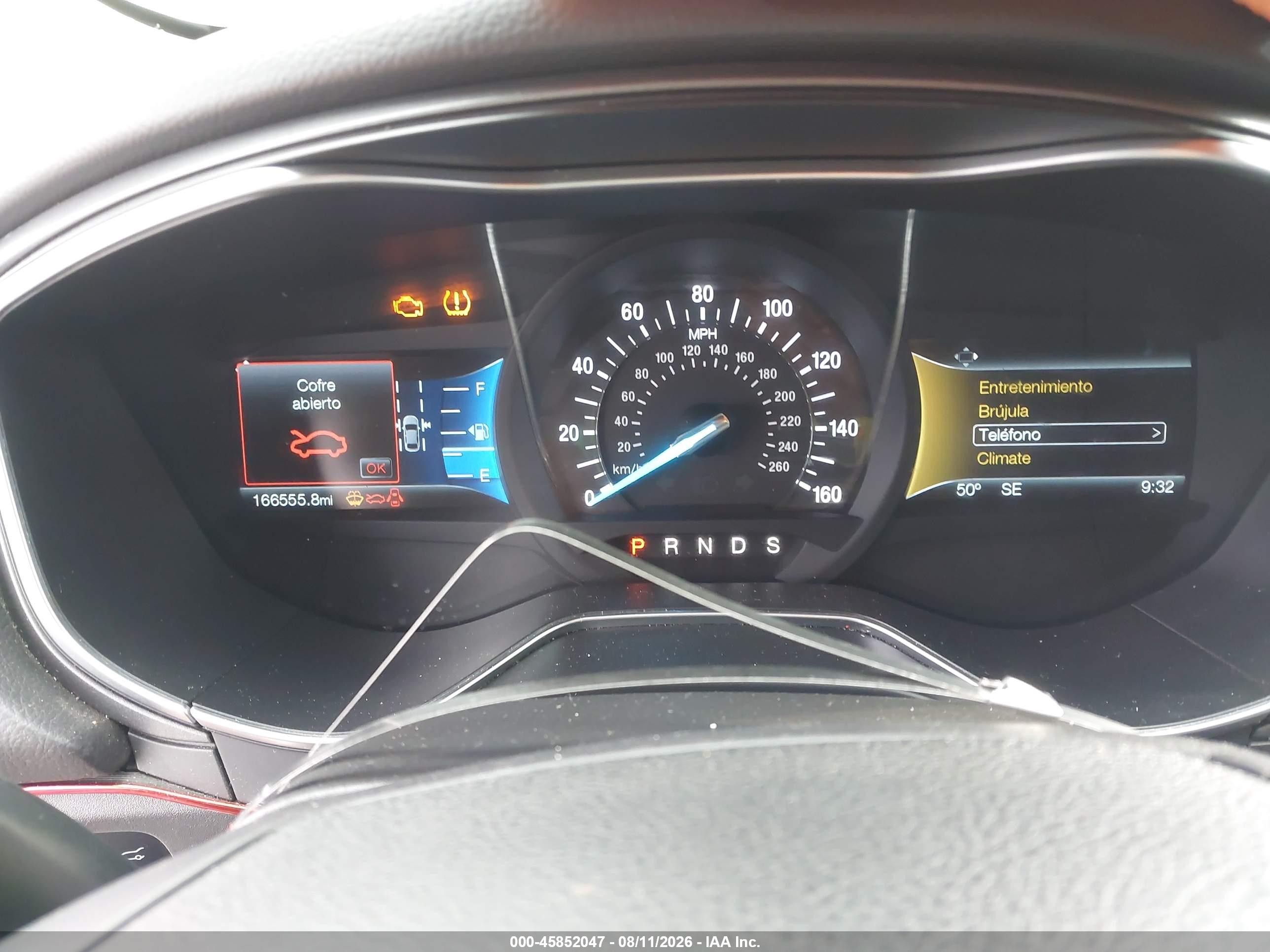 2015 Ford Fusion Titanium Blue vin: 3FA6P0K92FR167556