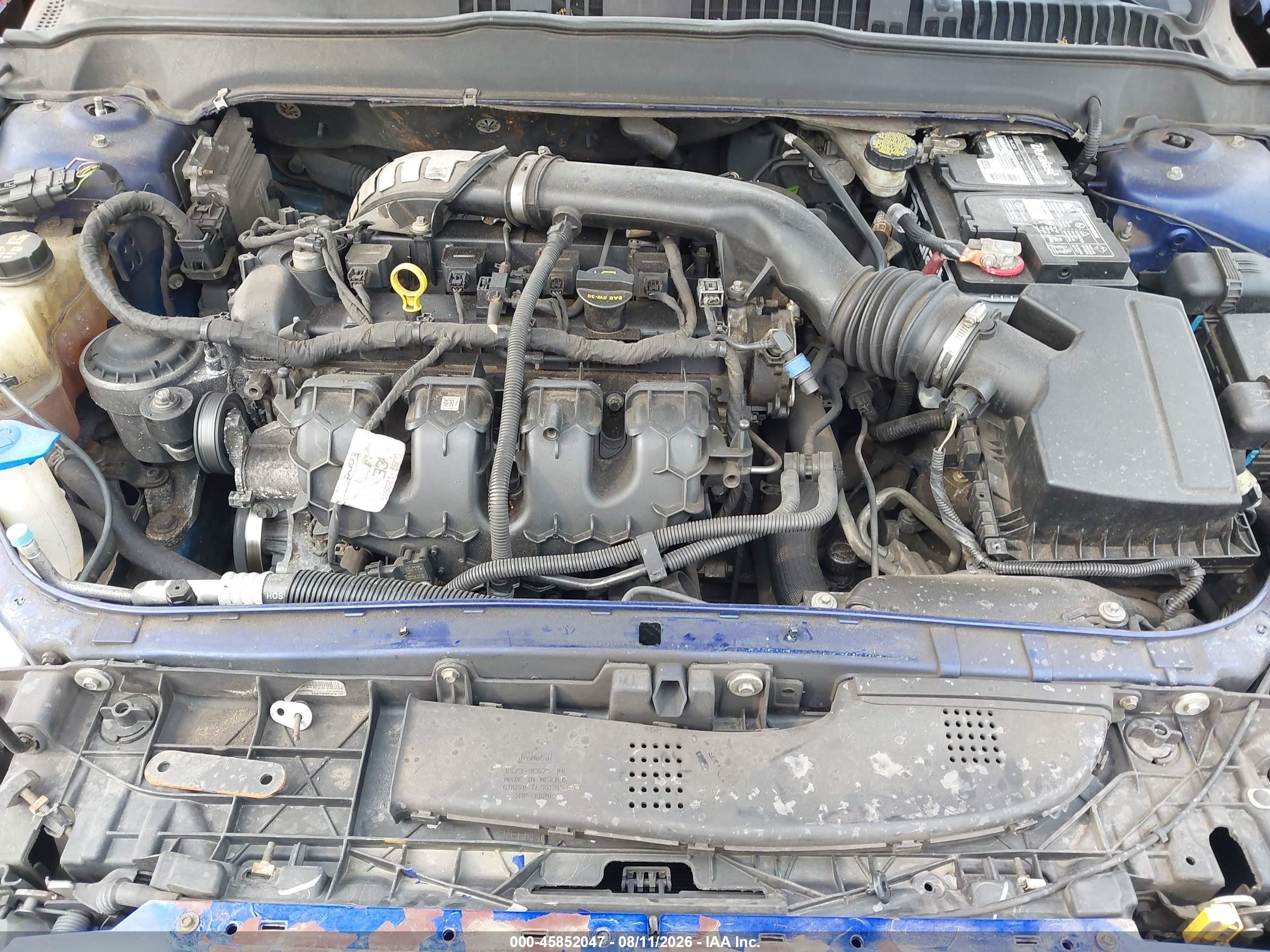2015 Ford Fusion Titanium Blue vin: 3FA6P0K92FR167556