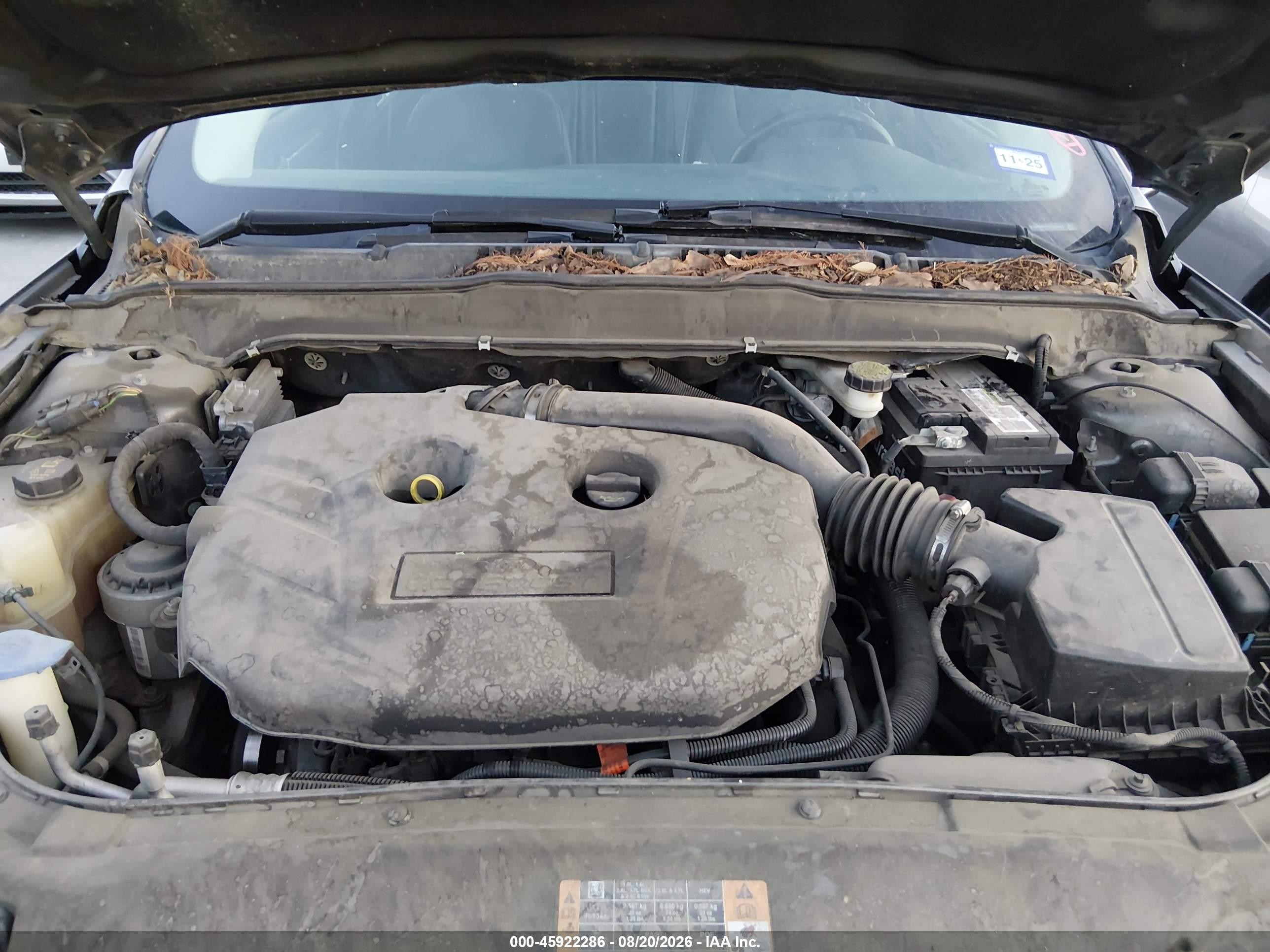 2015 Ford Fusion Titanium Gray vin: 3FA6P0K92FR205349