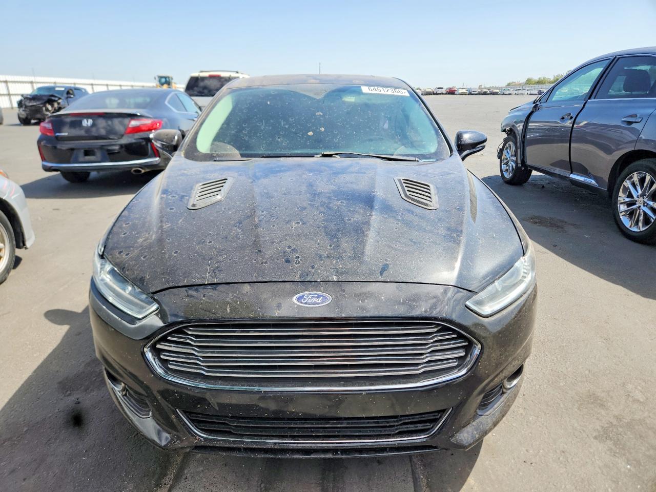 2015 Ford Fusion Titanium Black vin: 3FA6P0K92FR253904