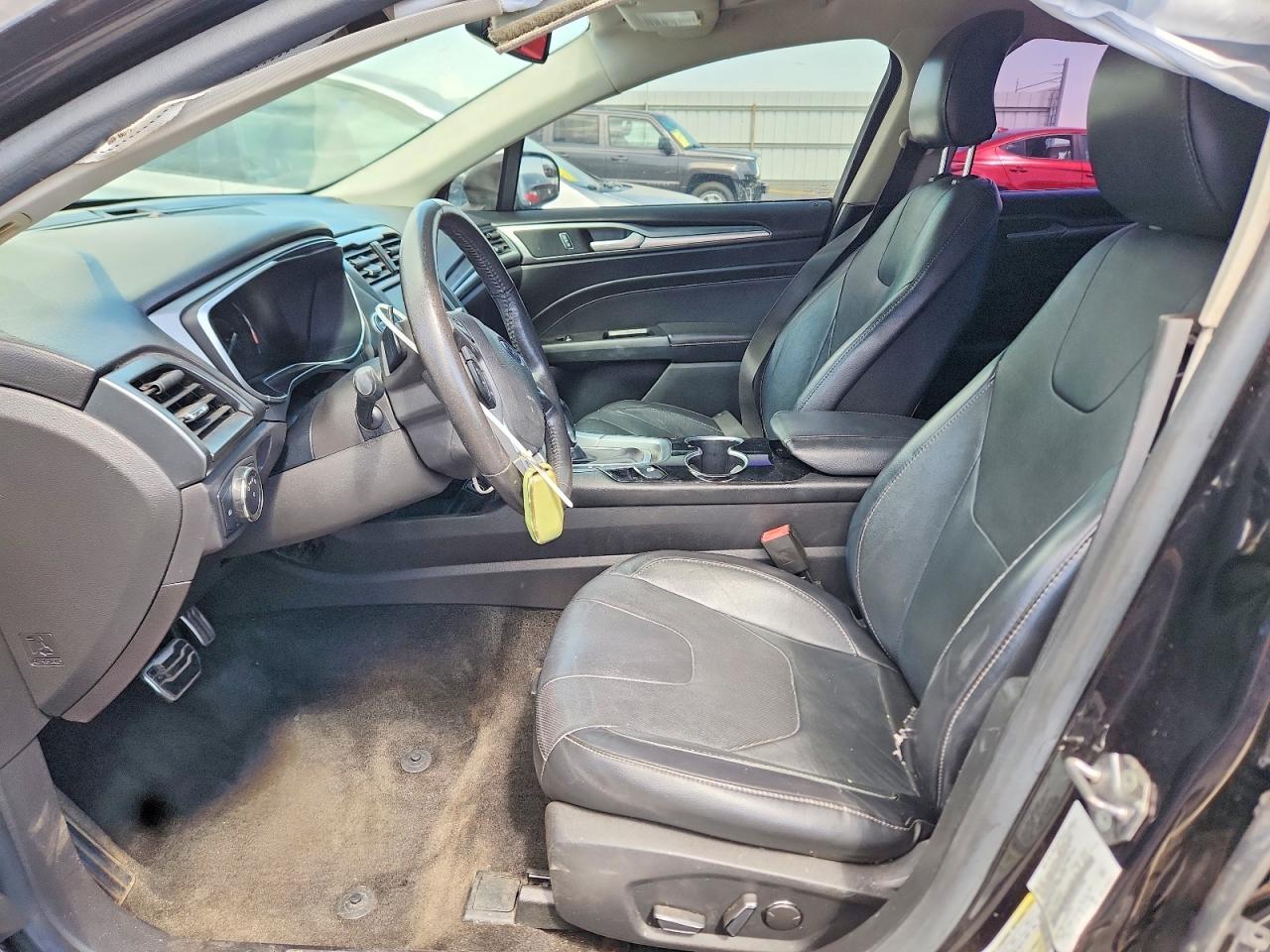2015 Ford Fusion Titanium Black vin: 3FA6P0K92FR253904