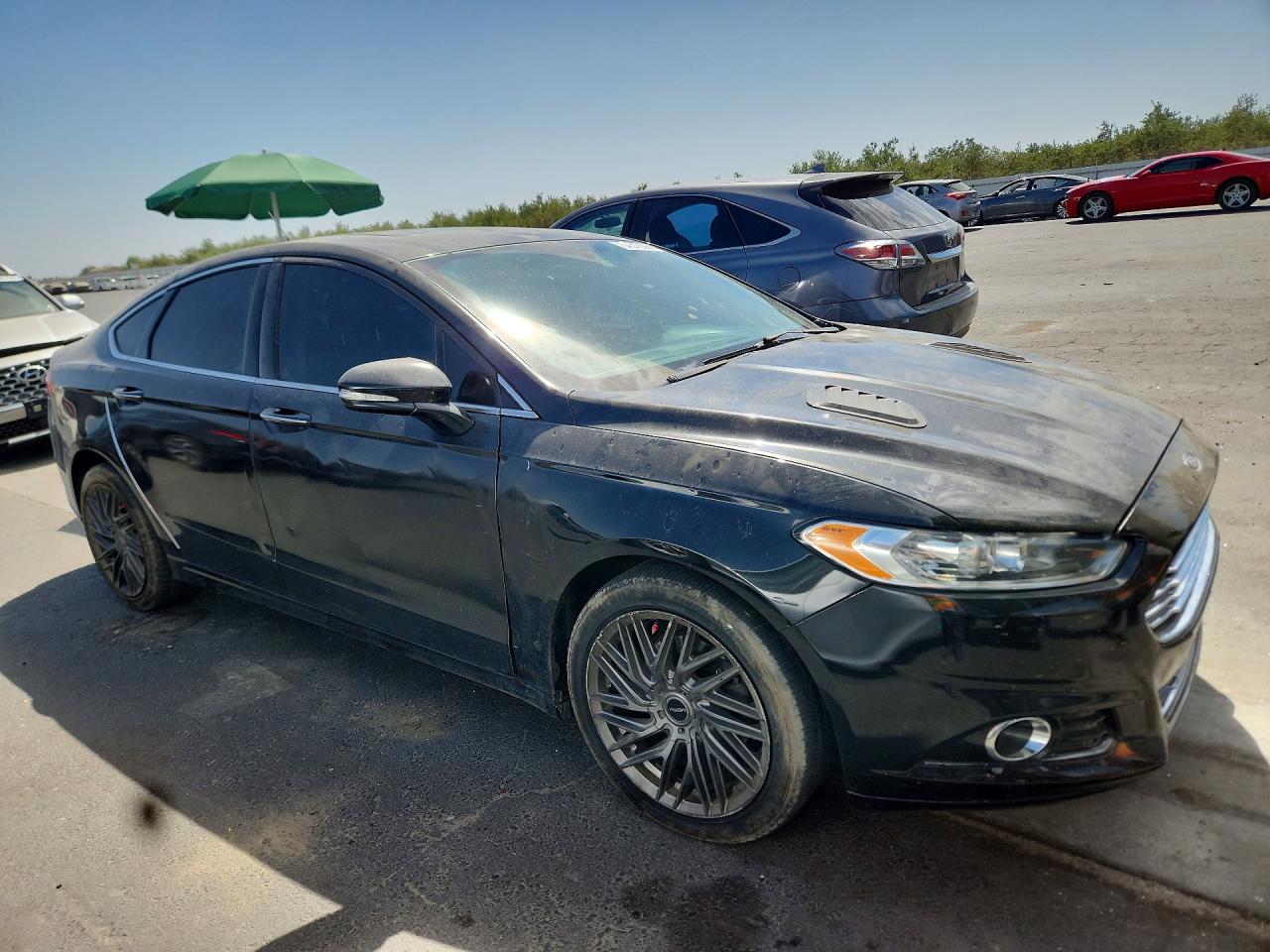 2015 Ford Fusion Titanium Black vin: 3FA6P0K92FR253904