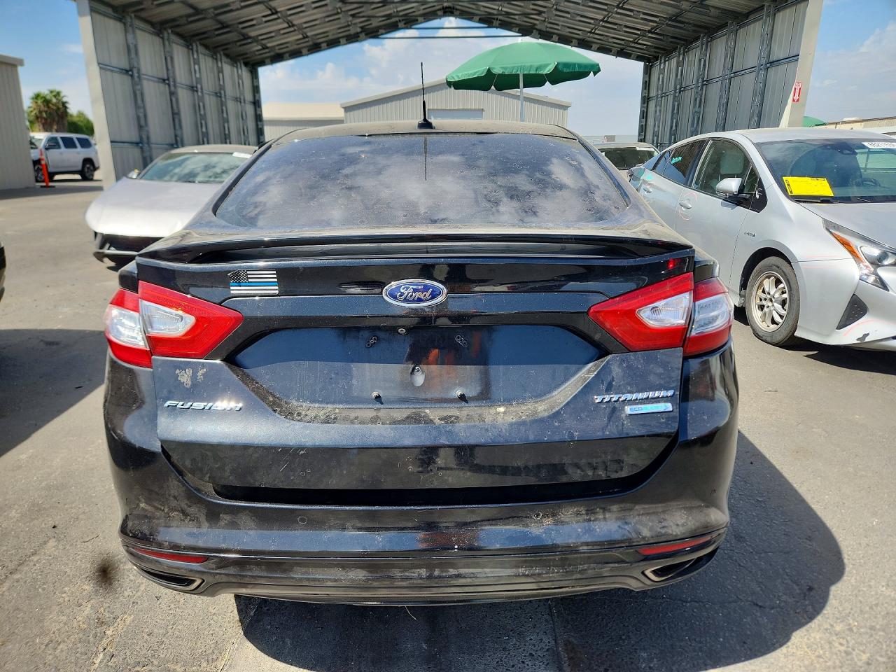 2015 Ford Fusion Titanium Black vin: 3FA6P0K92FR253904