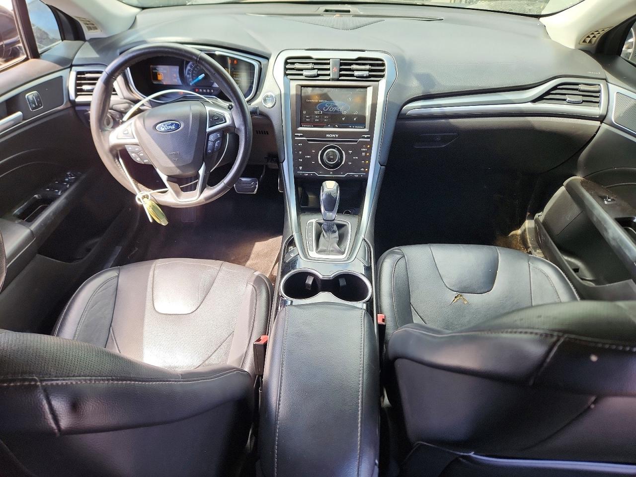 2015 Ford Fusion Titanium Black vin: 3FA6P0K92FR253904