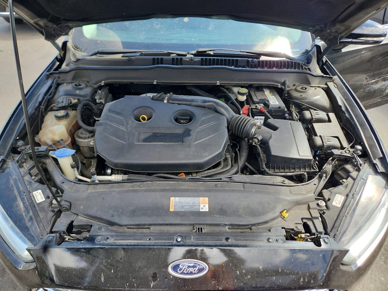 2015 Ford Fusion Titanium Black vin: 3FA6P0K92FR253904