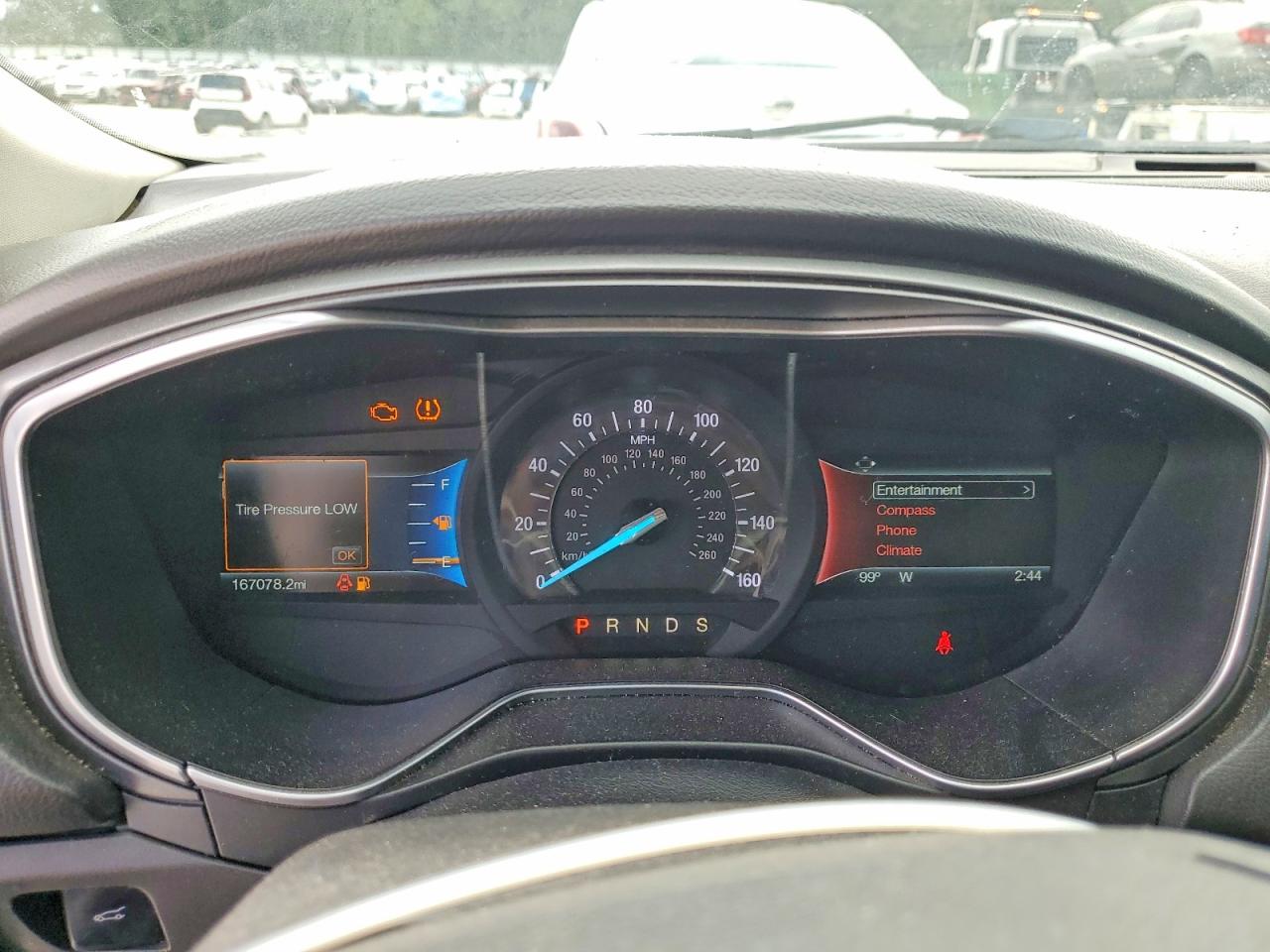 2015 Ford Fusion Titanium Silver vin: 3FA6P0K92FR267396