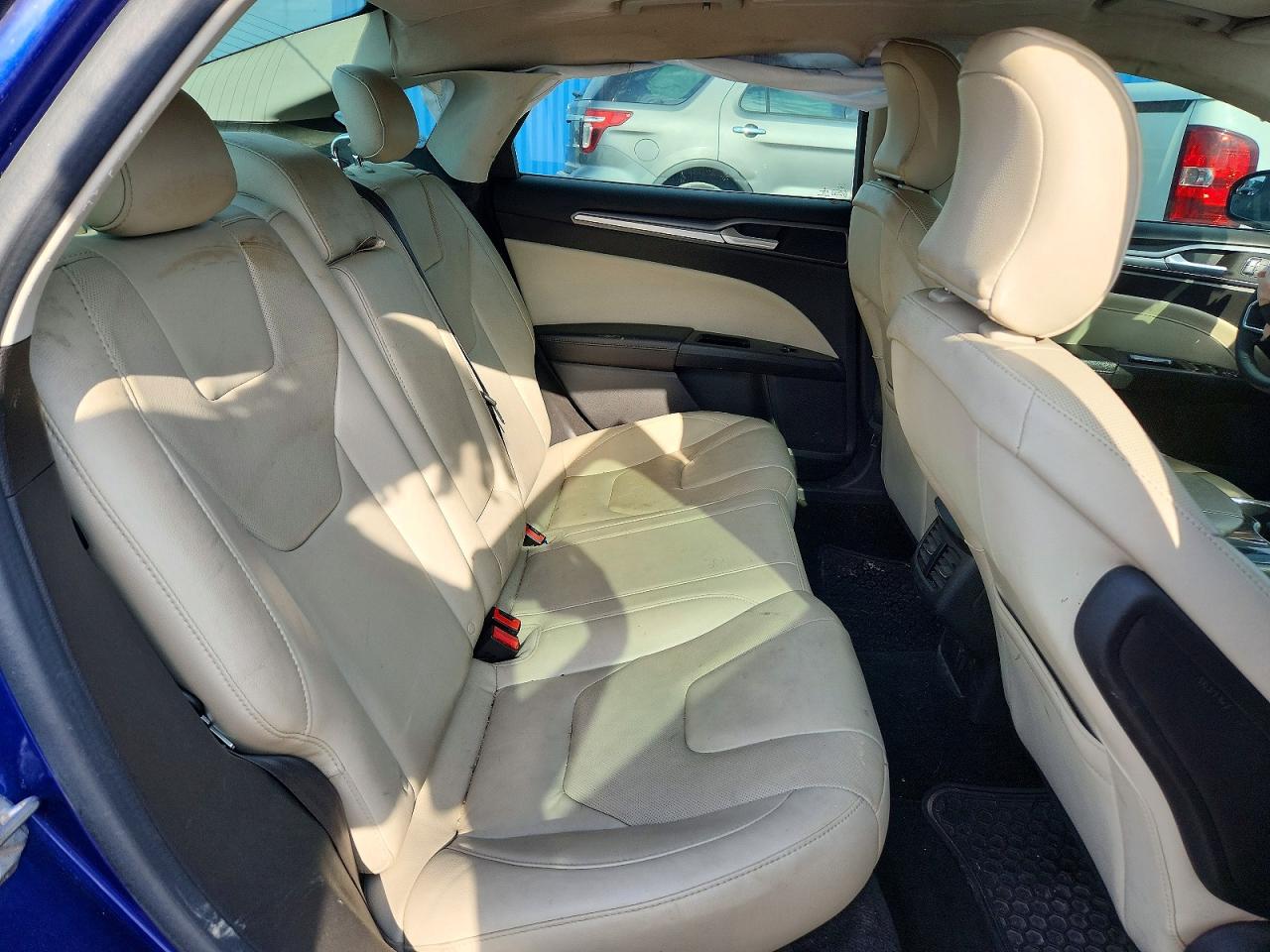2015 Ford Fusion Titanium Blue vin: 3FA6P0K92FR297093