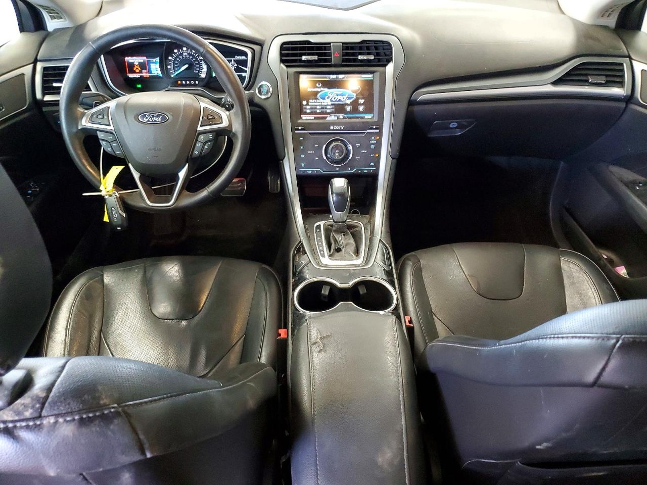 2015 Ford Fusion Titanium Black vin: 3FA6P0K92FR303474