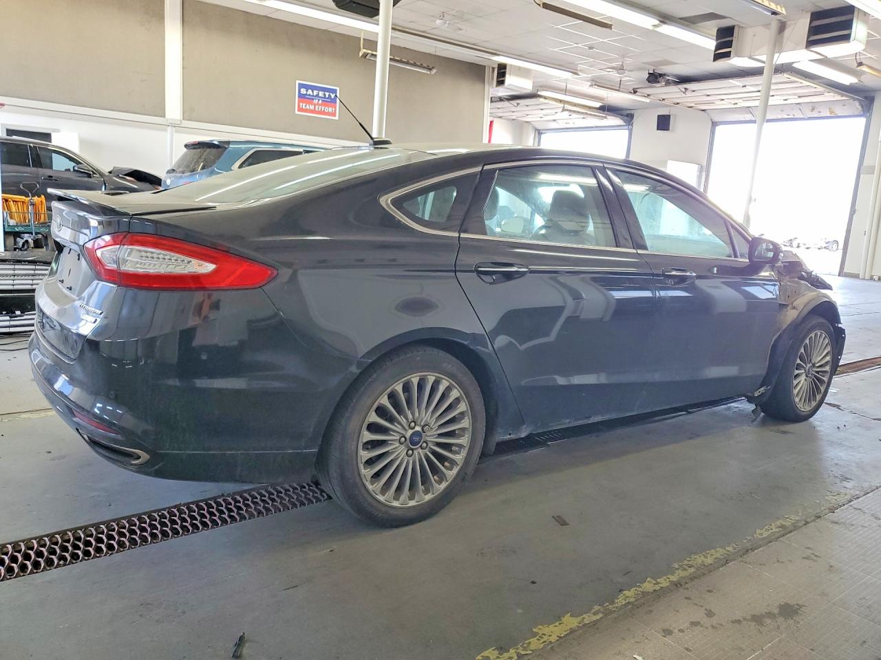 2015 Ford Fusion Titanium Black vin: 3FA6P0K92FR303474