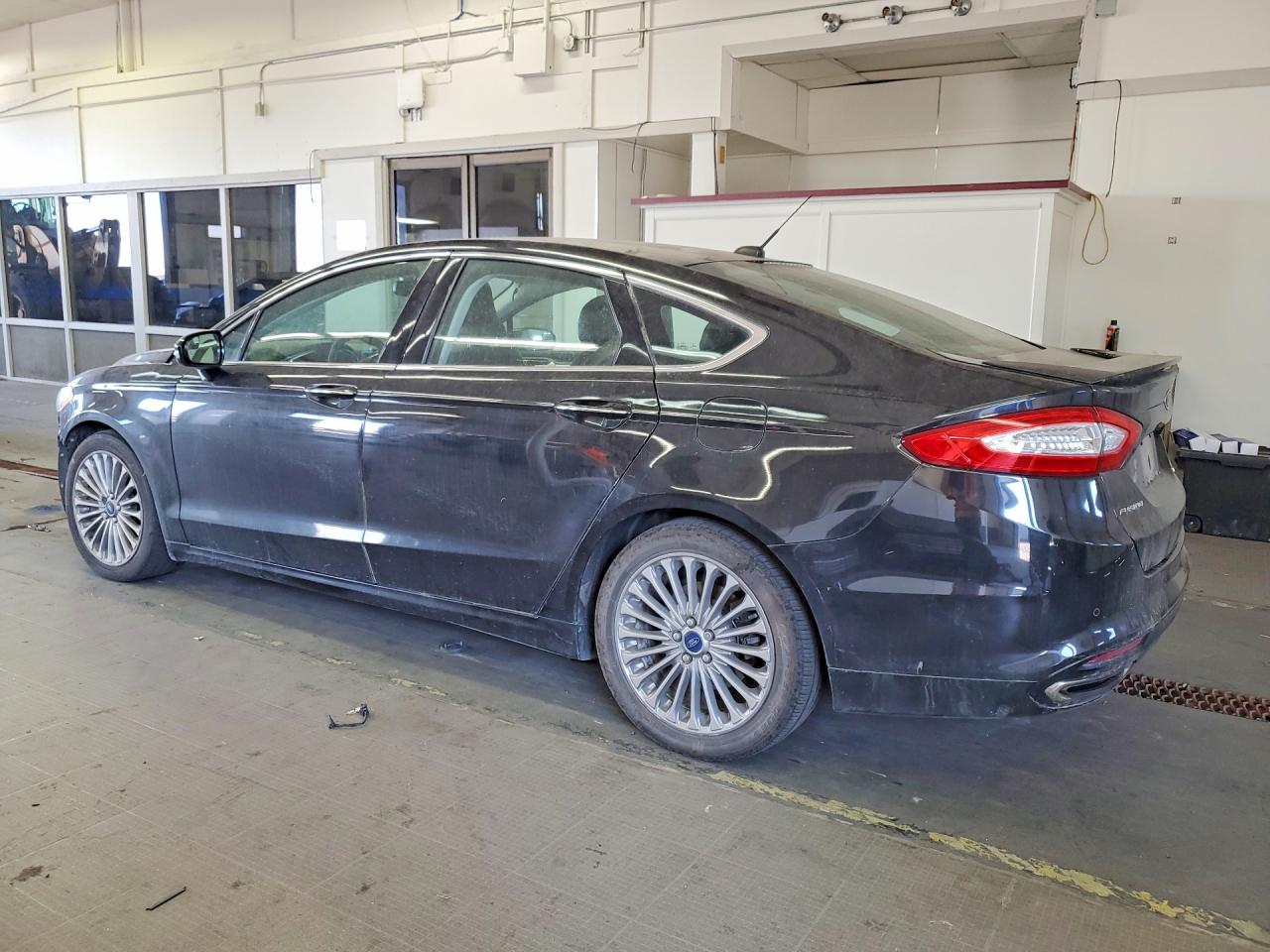 2015 Ford Fusion Titanium Black vin: 3FA6P0K92FR303474