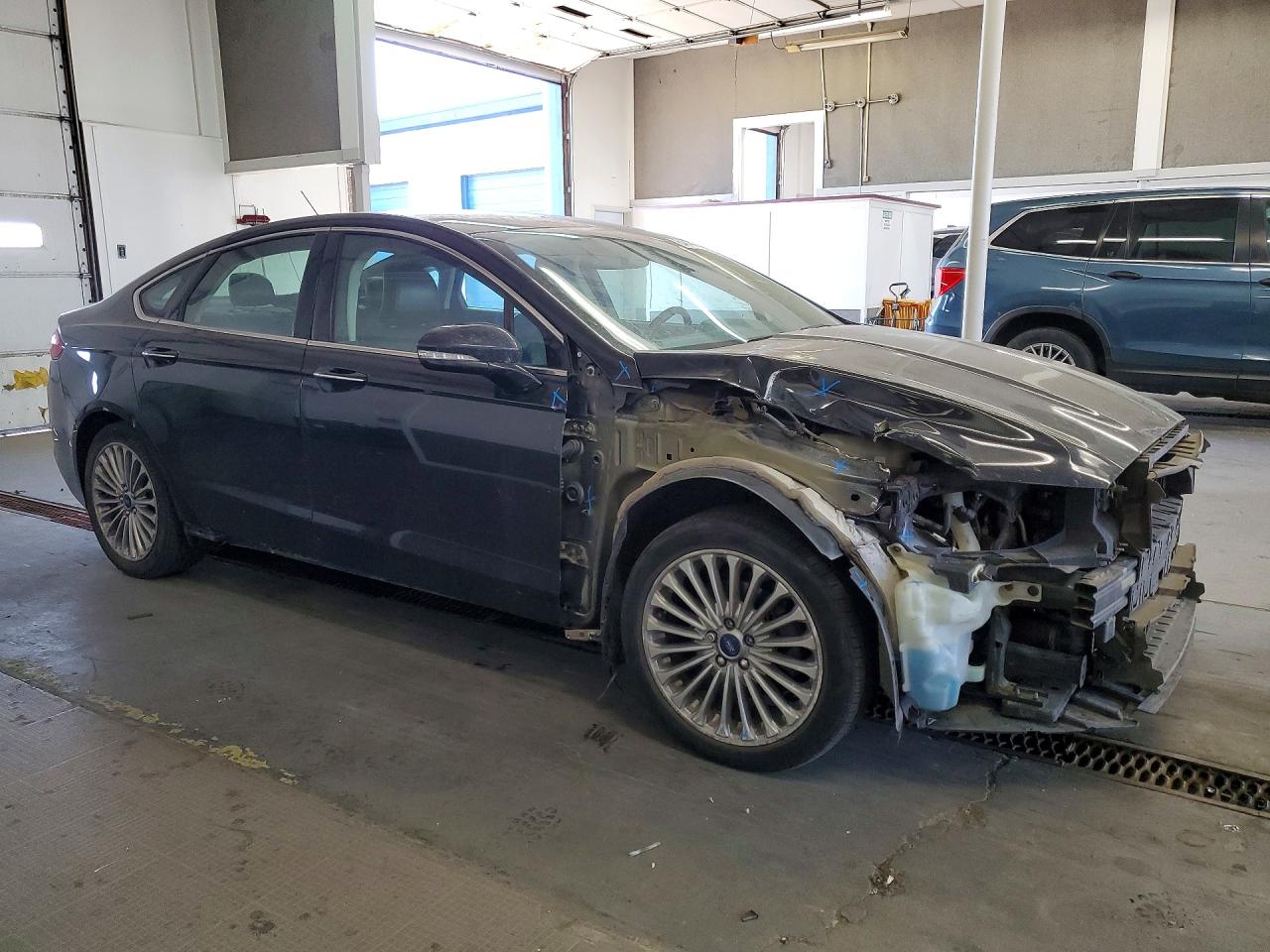 2015 Ford Fusion Titanium Black vin: 3FA6P0K92FR303474