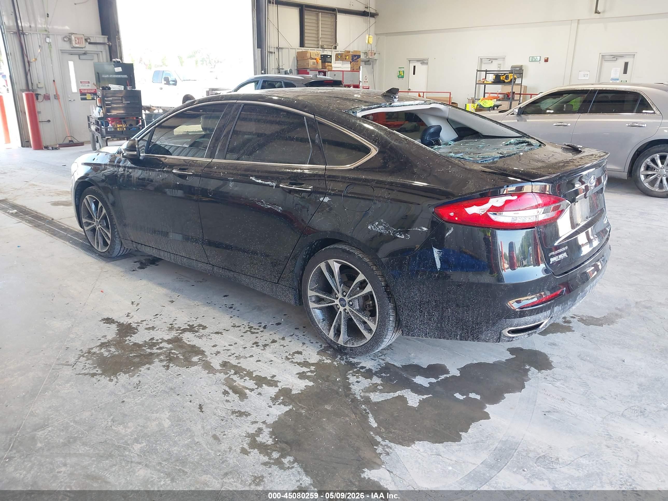 2020 Ford Fusion Titanium Black vin: 3FA6P0K92LR116599