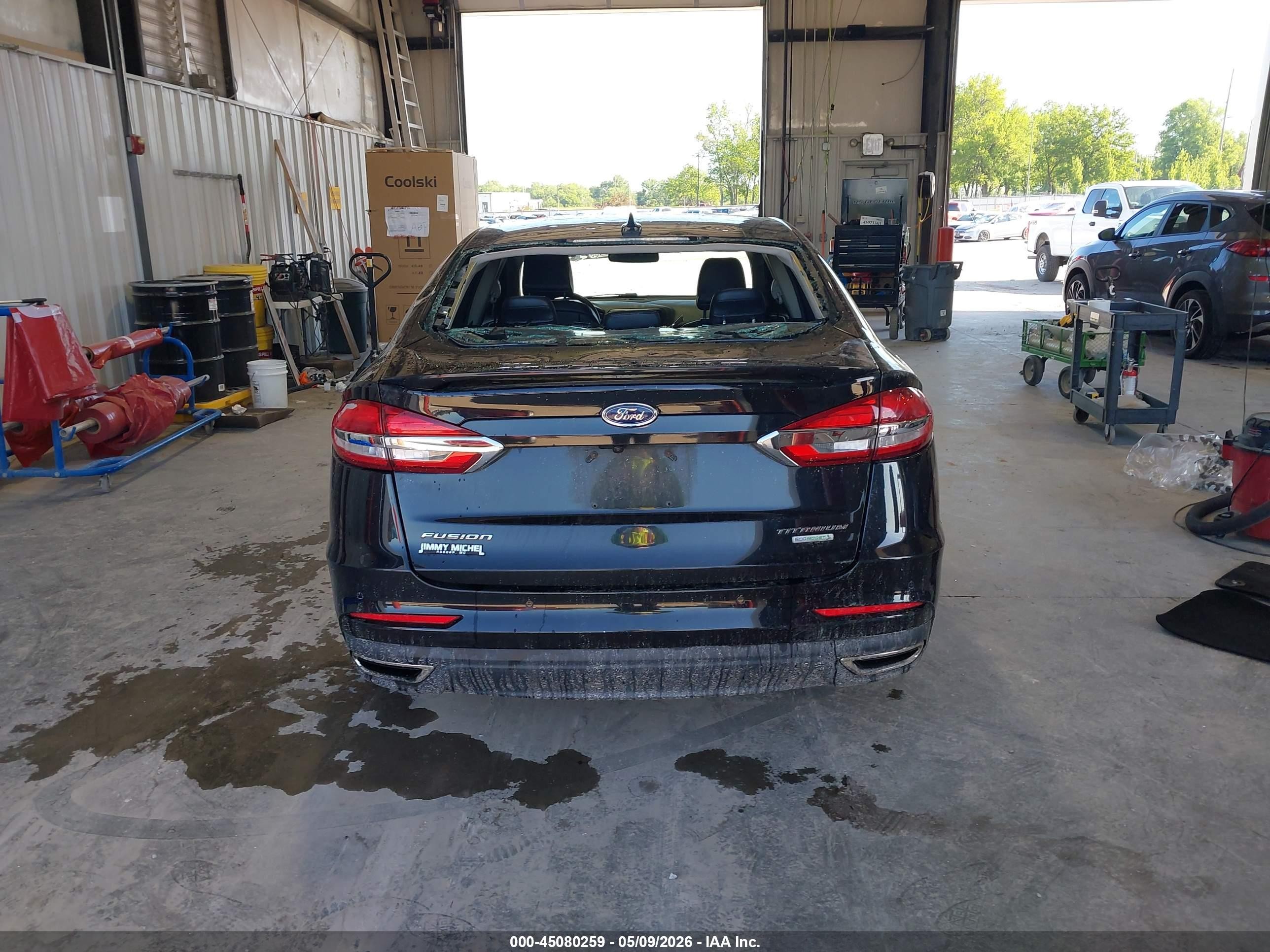 2020 Ford Fusion Titanium Black vin: 3FA6P0K92LR116599