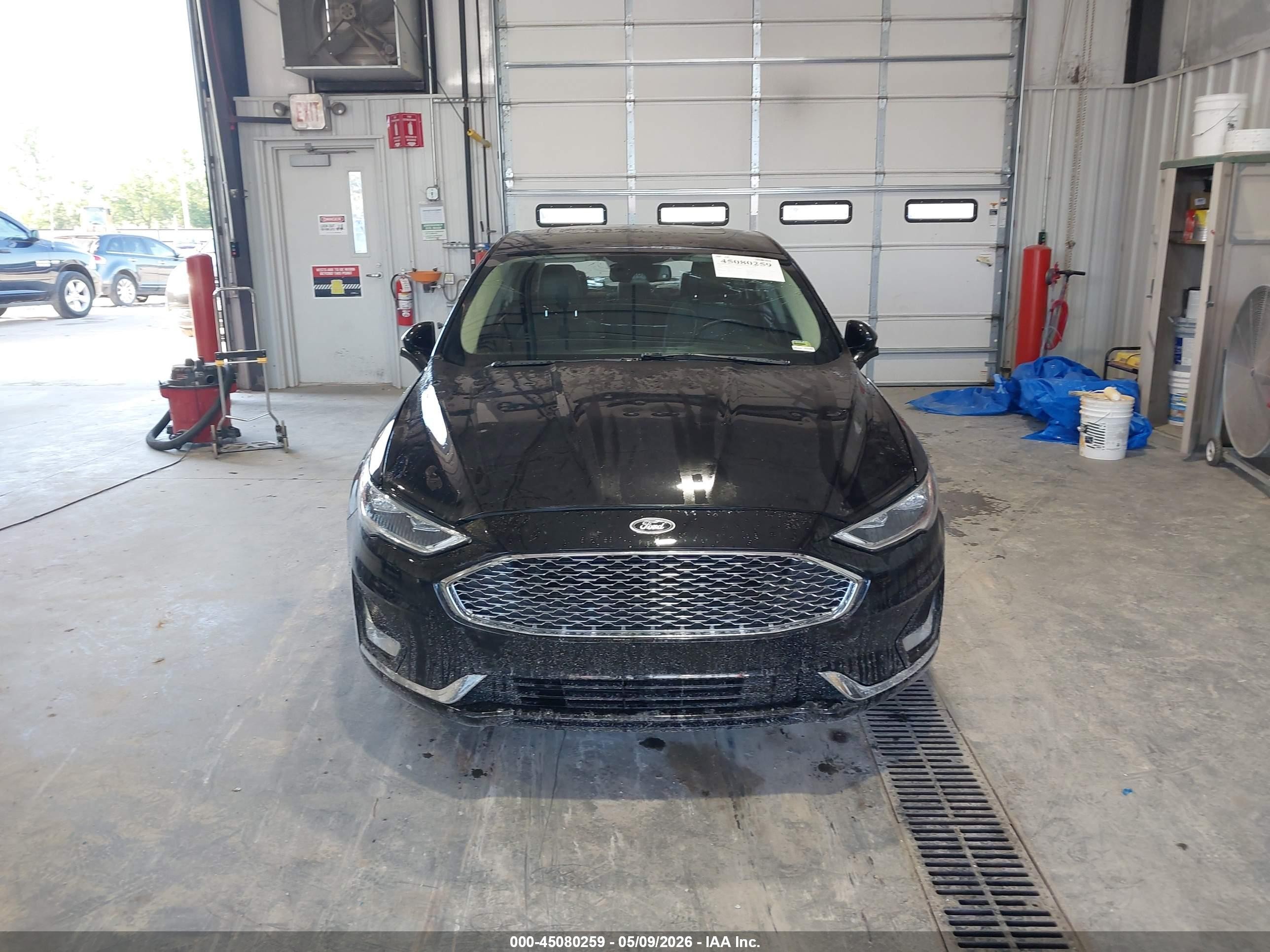 2020 Ford Fusion Titanium Black vin: 3FA6P0K92LR116599