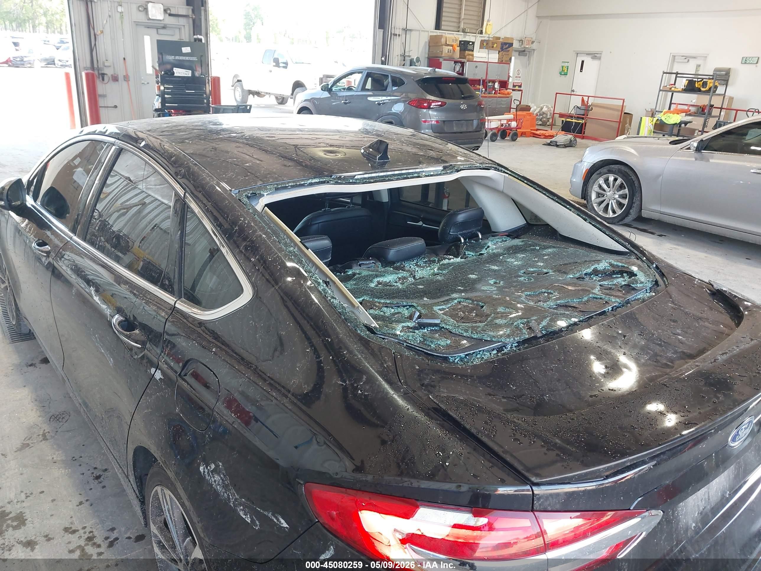2020 Ford Fusion Titanium Black vin: 3FA6P0K92LR116599