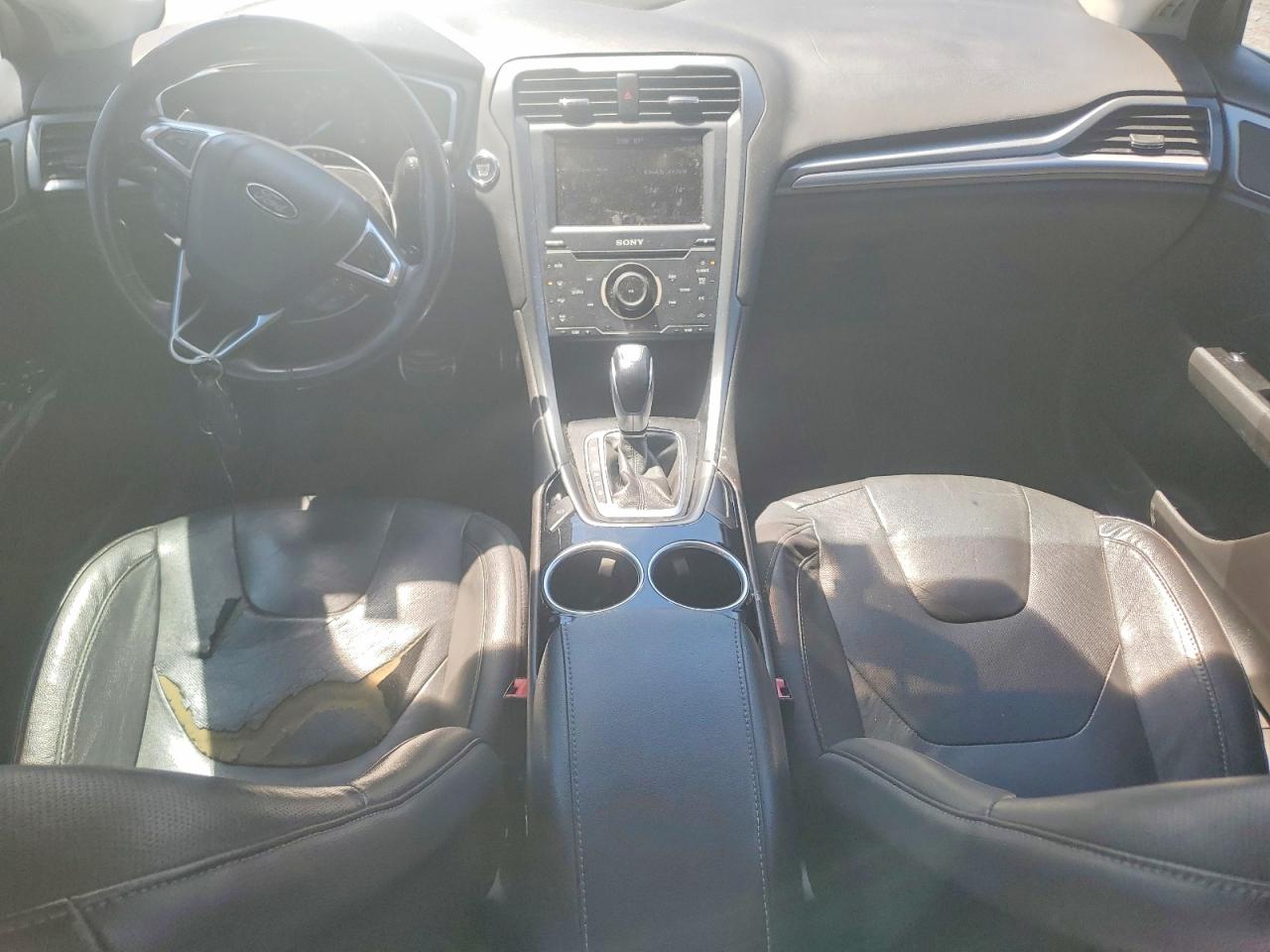 2013 Ford Fusion Titanium Black vin: 3FA6P0K93DR100946