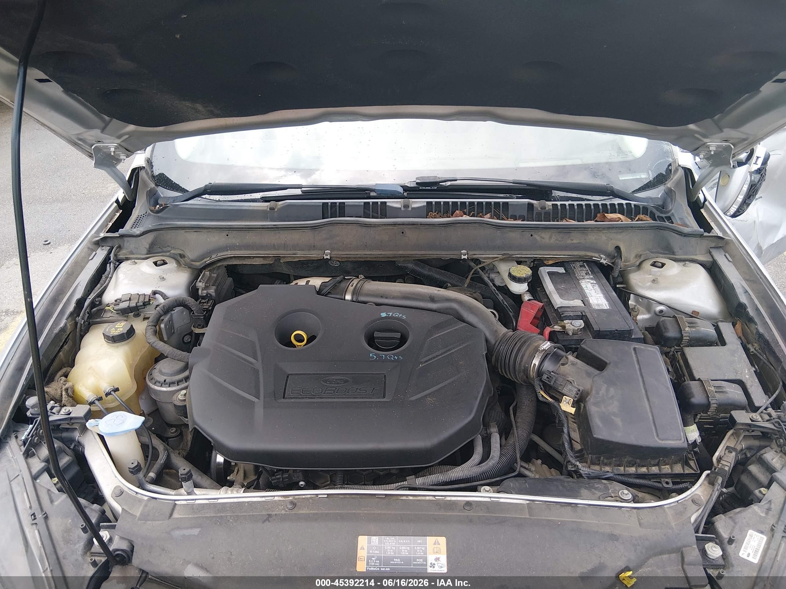 2013 Ford Fusion Titanium Silver vin: 3FA6P0K93DR137740