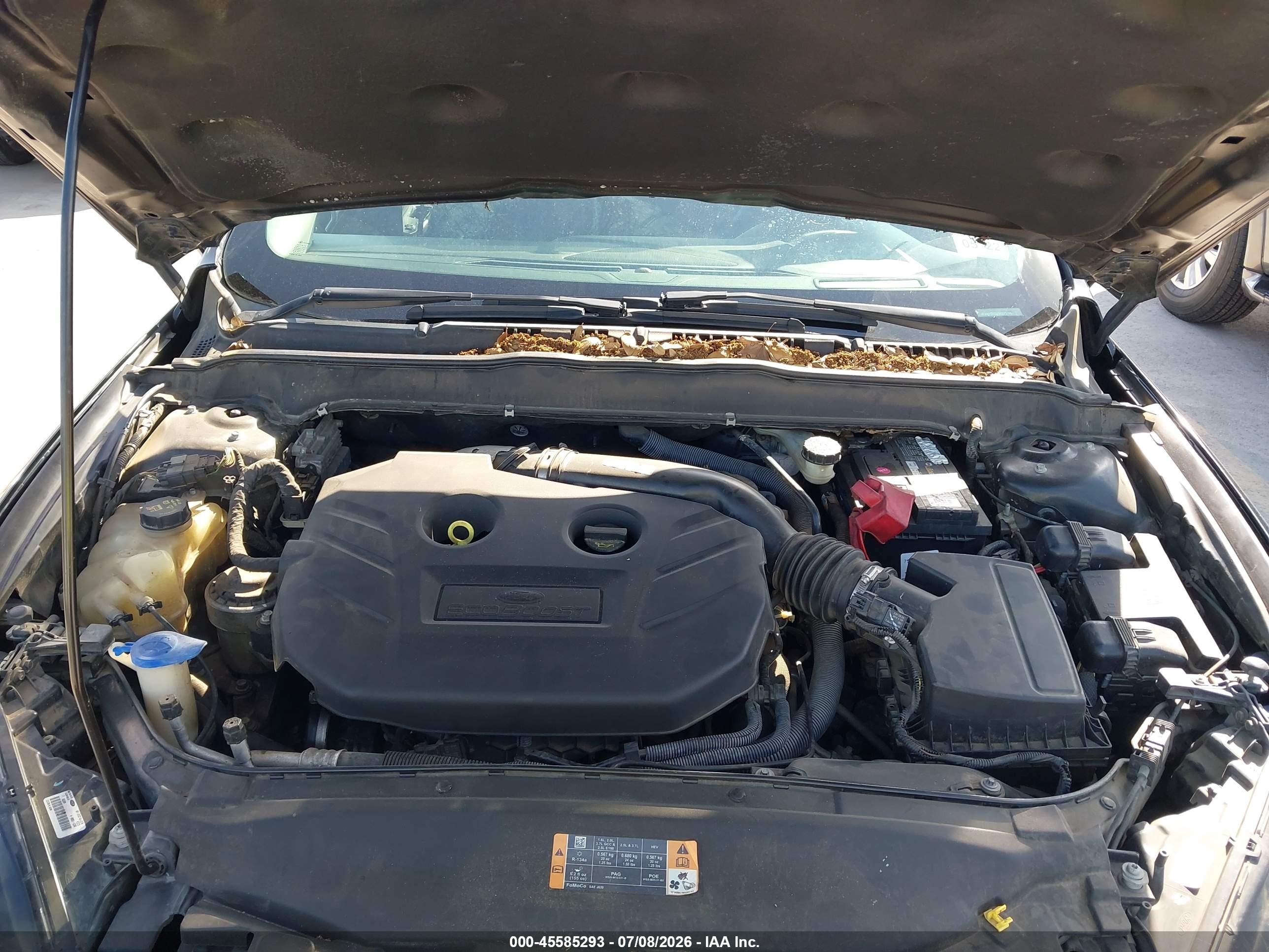 2013 Ford Fusion Titanium Black vin: 3FA6P0K93DR273186