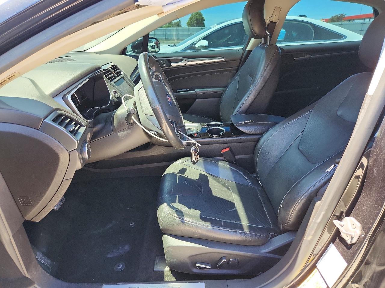 2014 Ford Fusion Titanium Black vin: 3FA6P0K93ER115805