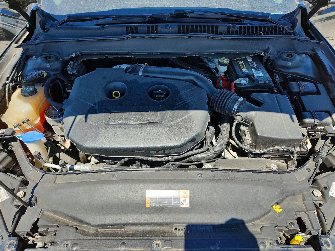 2014 Ford Fusion Titanium Black vin: 3FA6P0K93ER115805