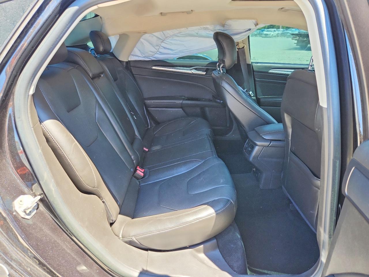 2014 Ford Fusion Titanium Black vin: 3FA6P0K93ER115805
