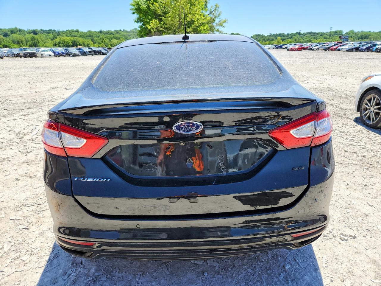 2014 Ford Fusion Titanium Black vin: 3FA6P0K93ER115805