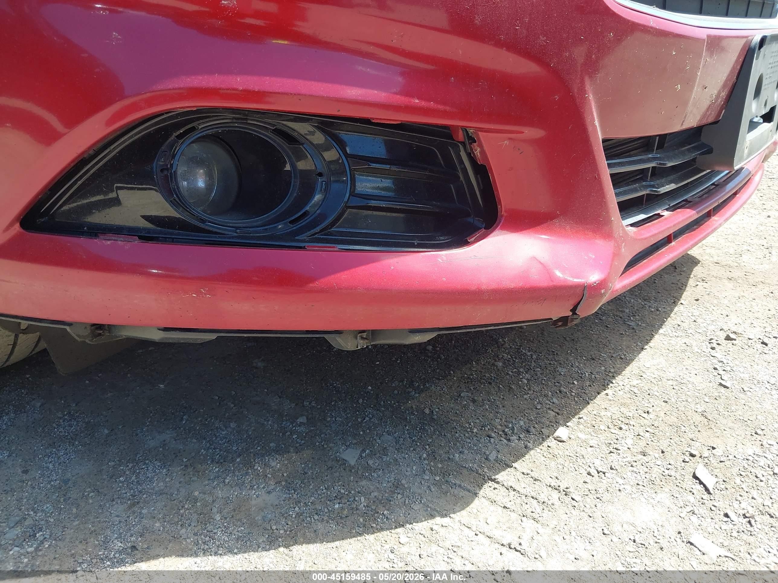 2014 Ford Fusion Titanium Красный vin: 3FA6P0K93ER162476
