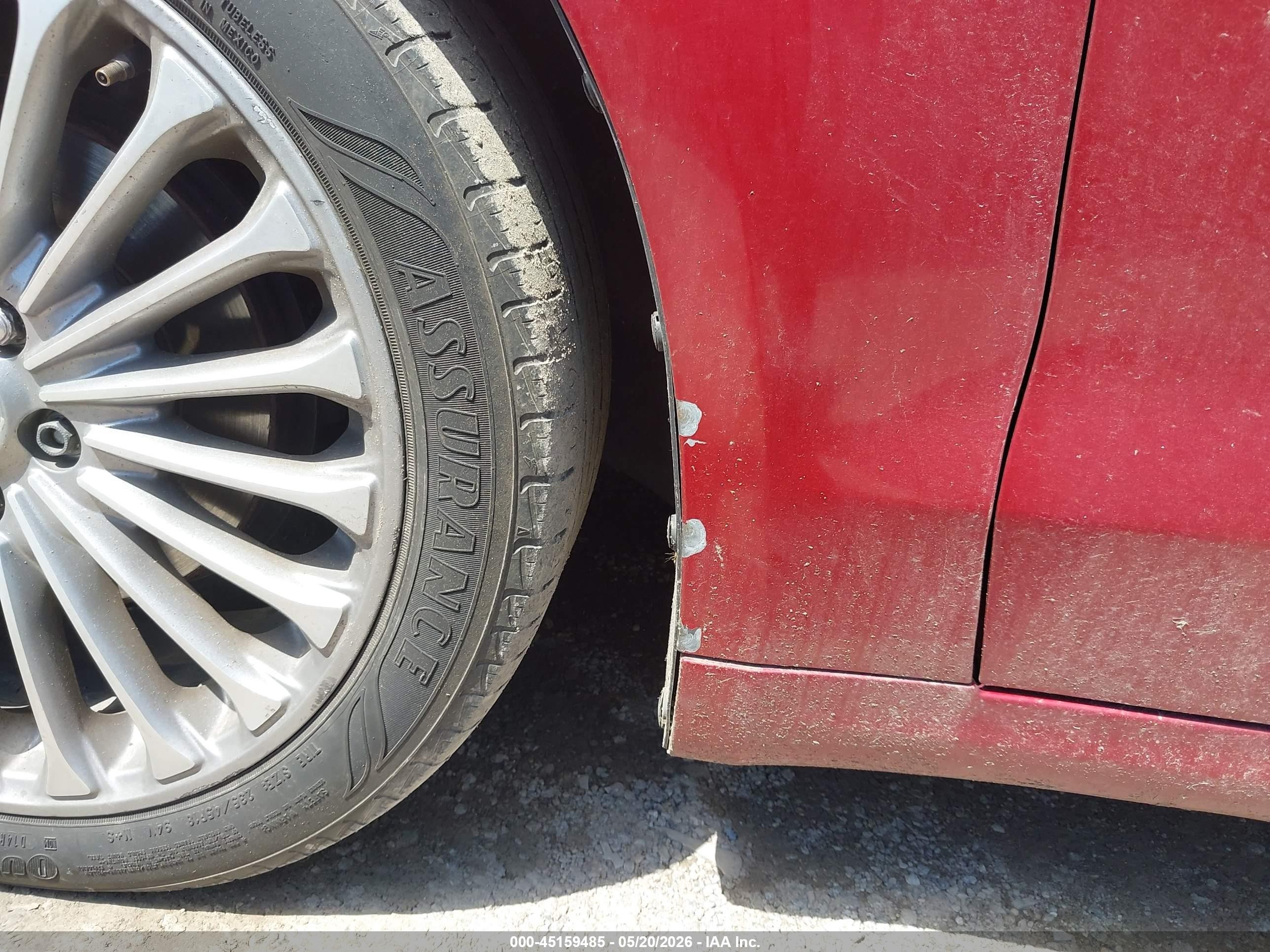 2014 Ford Fusion Titanium Красный vin: 3FA6P0K93ER162476