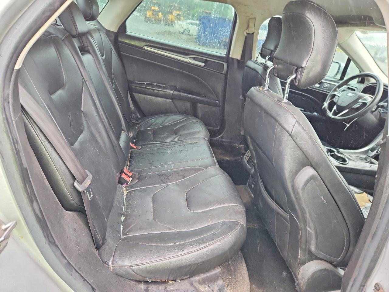 2014 Ford Fusion Titanium Silver vin: 3FA6P0K93ER243560