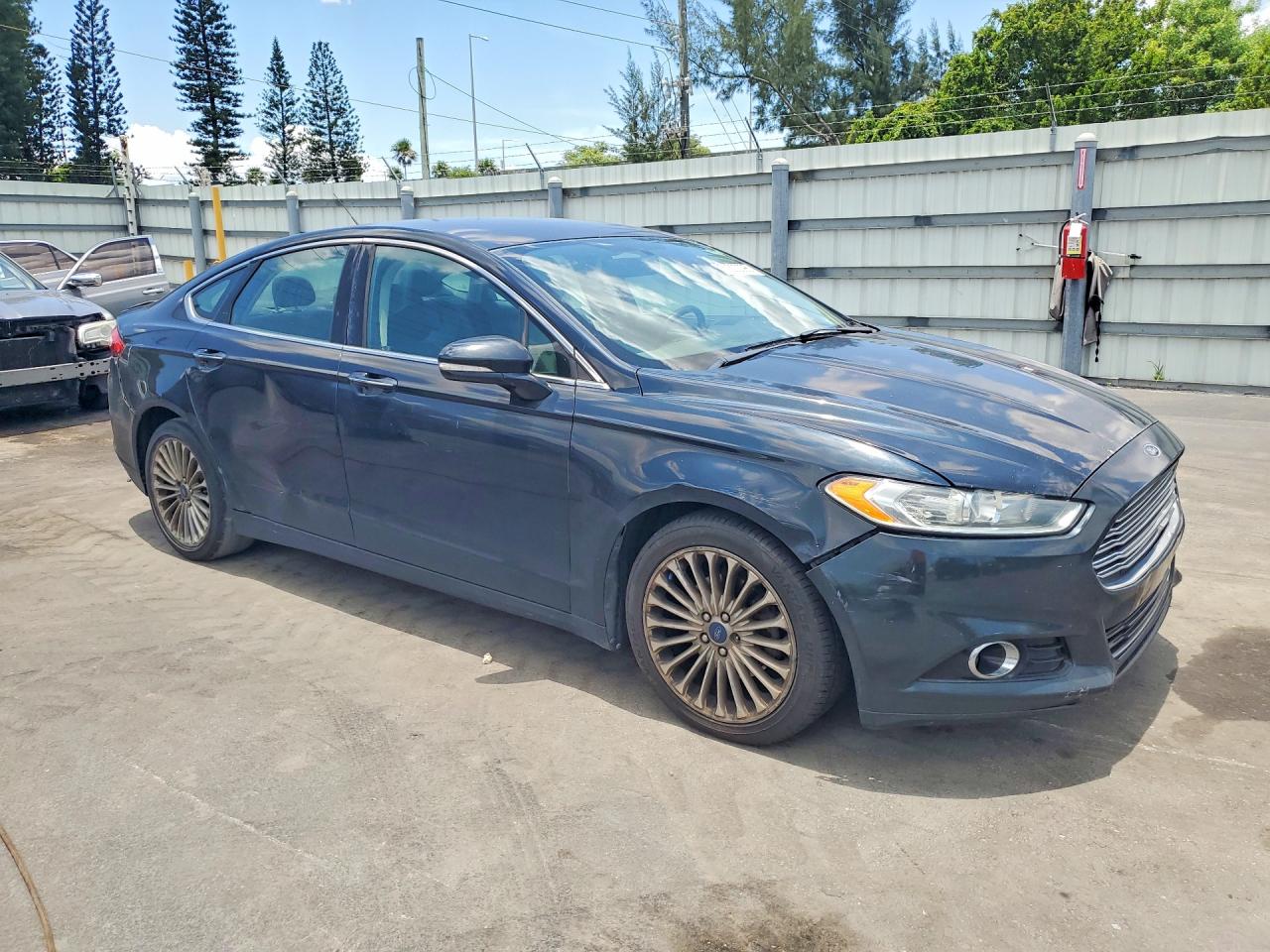2014 Ford Fusion Titanium Black vin: 3FA6P0K93ER270788