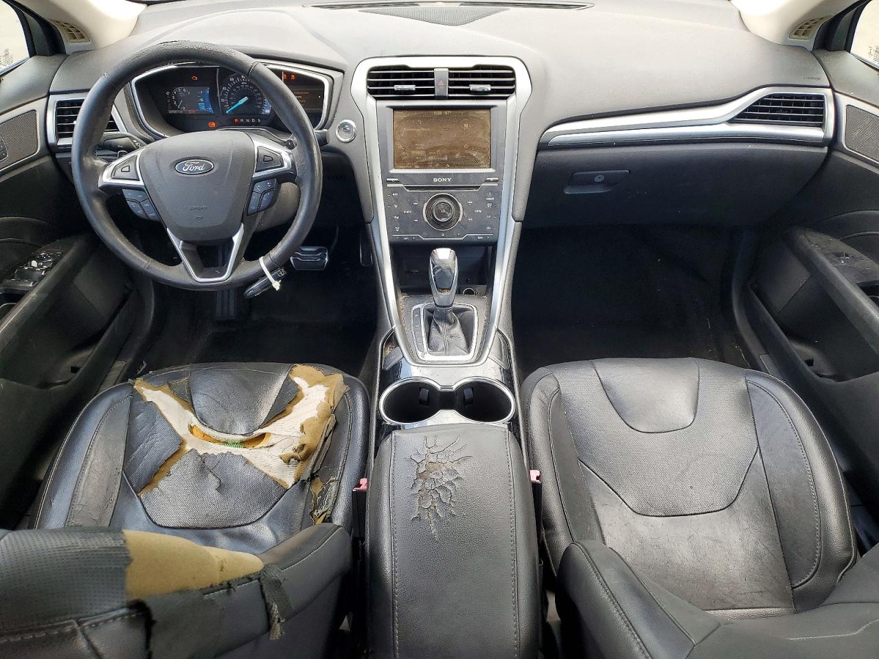 2014 Ford Fusion Titanium Black vin: 3FA6P0K93ER270788