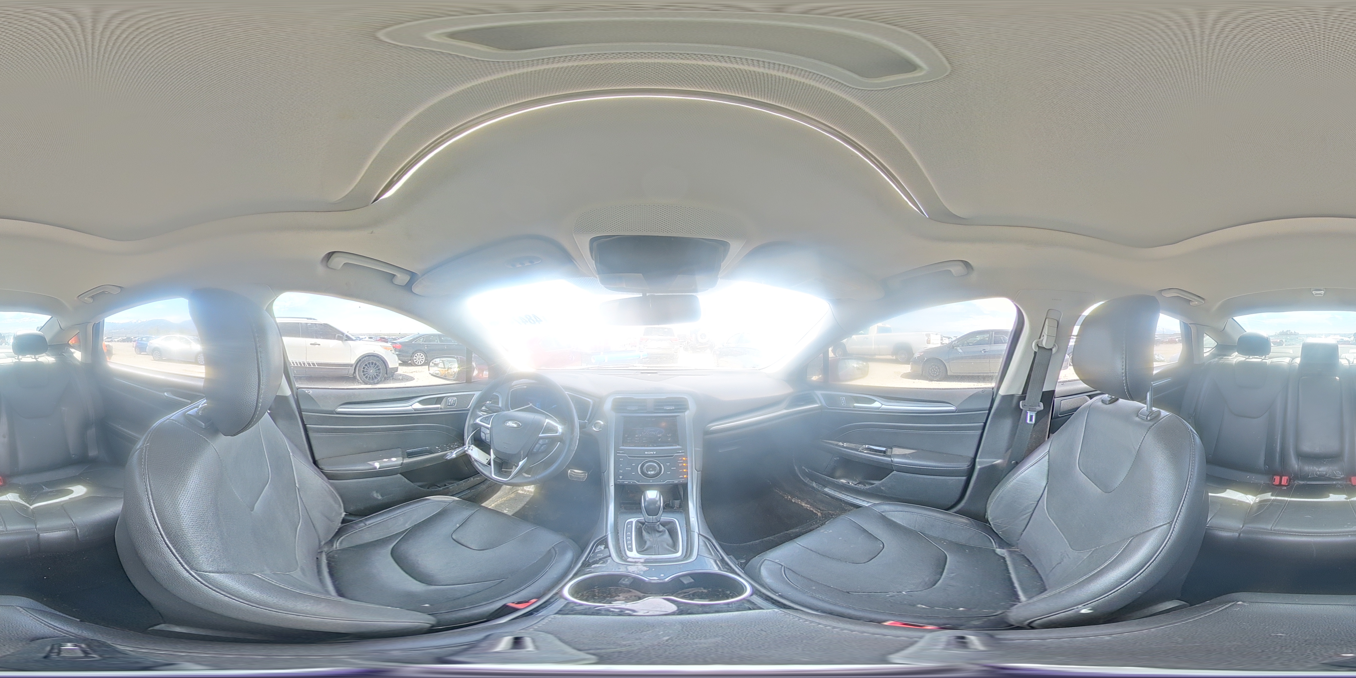 2014 Ford Fusion Titanium Красный vin: 3FA6P0K93ER355873
