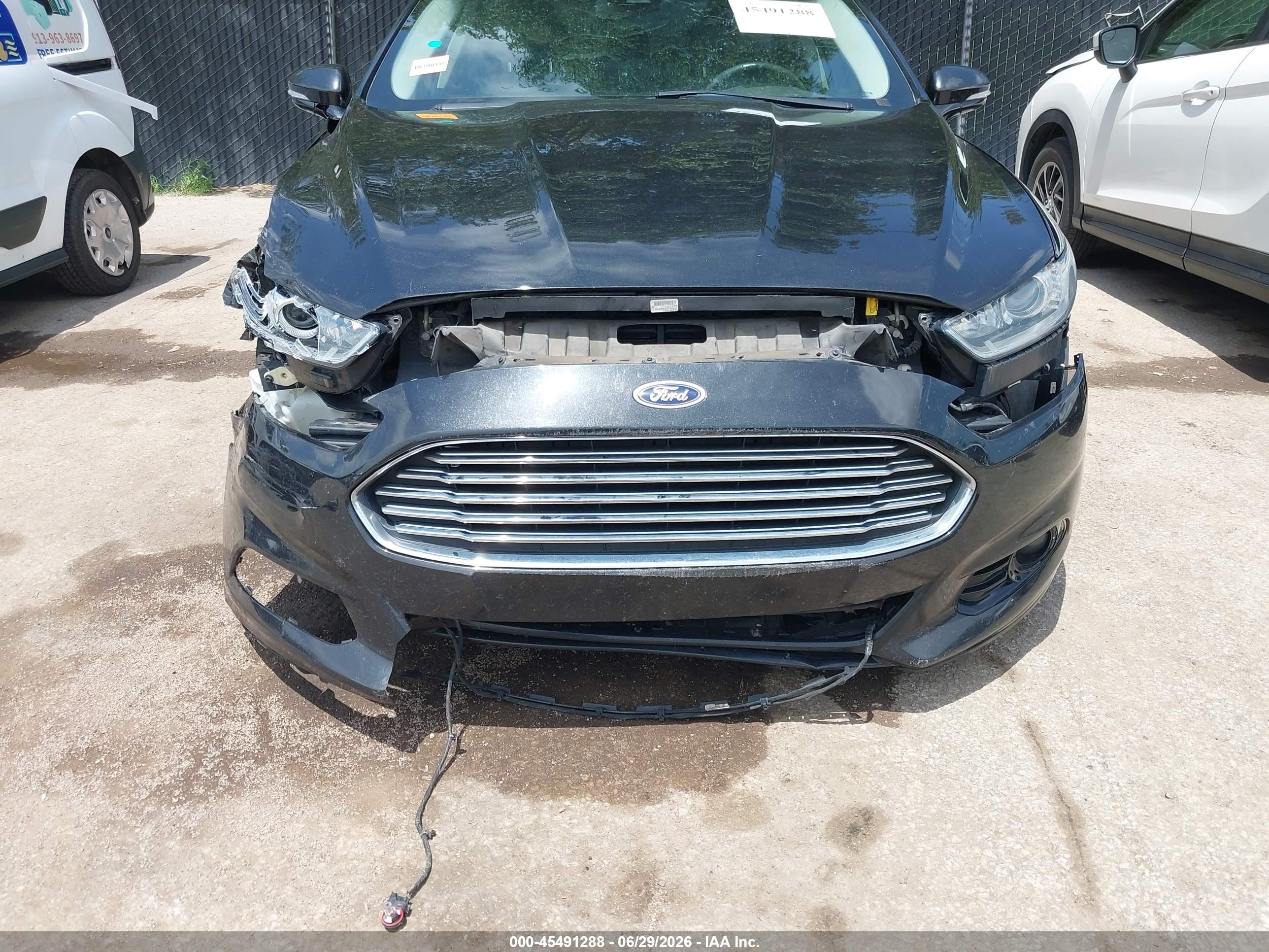 2014 Ford Fusion Titanium Black vin: 3FA6P0K93ER375234
