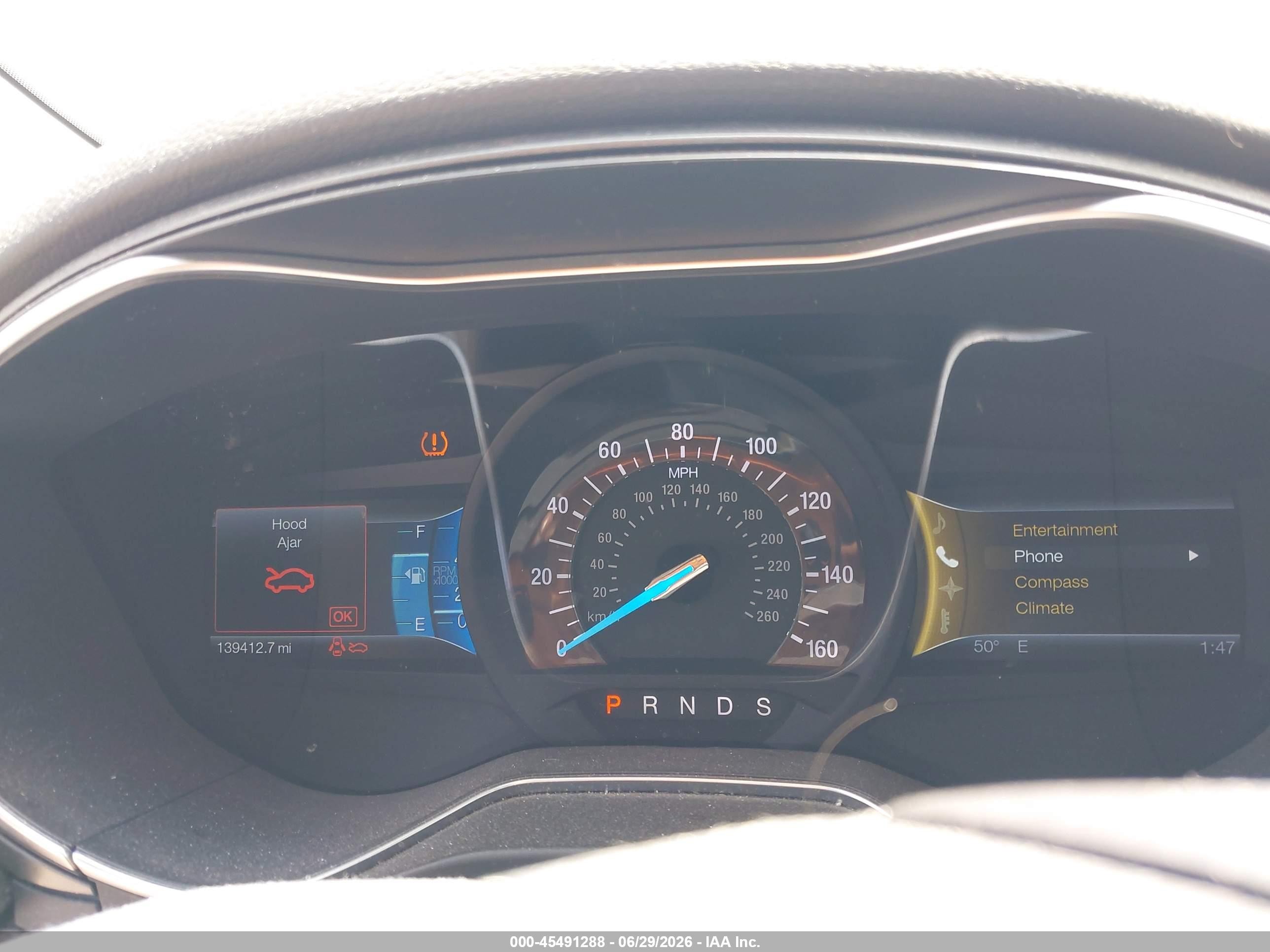 2014 Ford Fusion Titanium Black vin: 3FA6P0K93ER375234