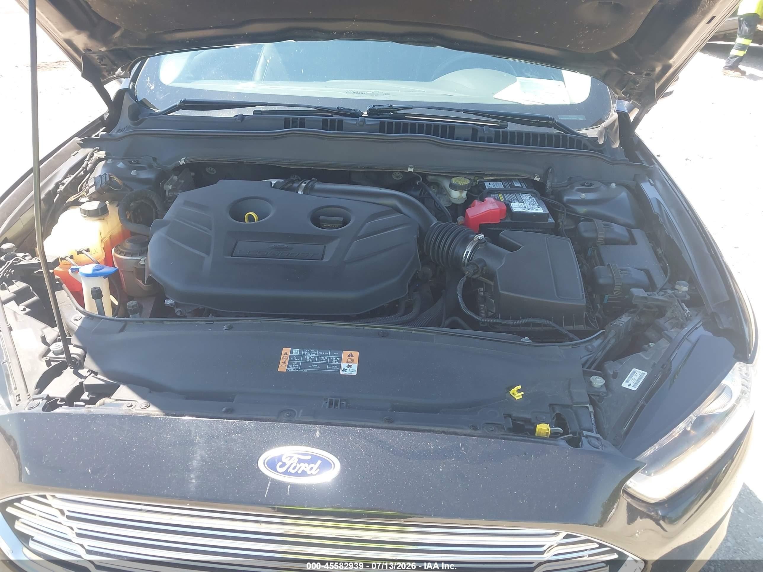 2015 Ford Fusion Titanium Black vin: 3FA6P0K93FR138387