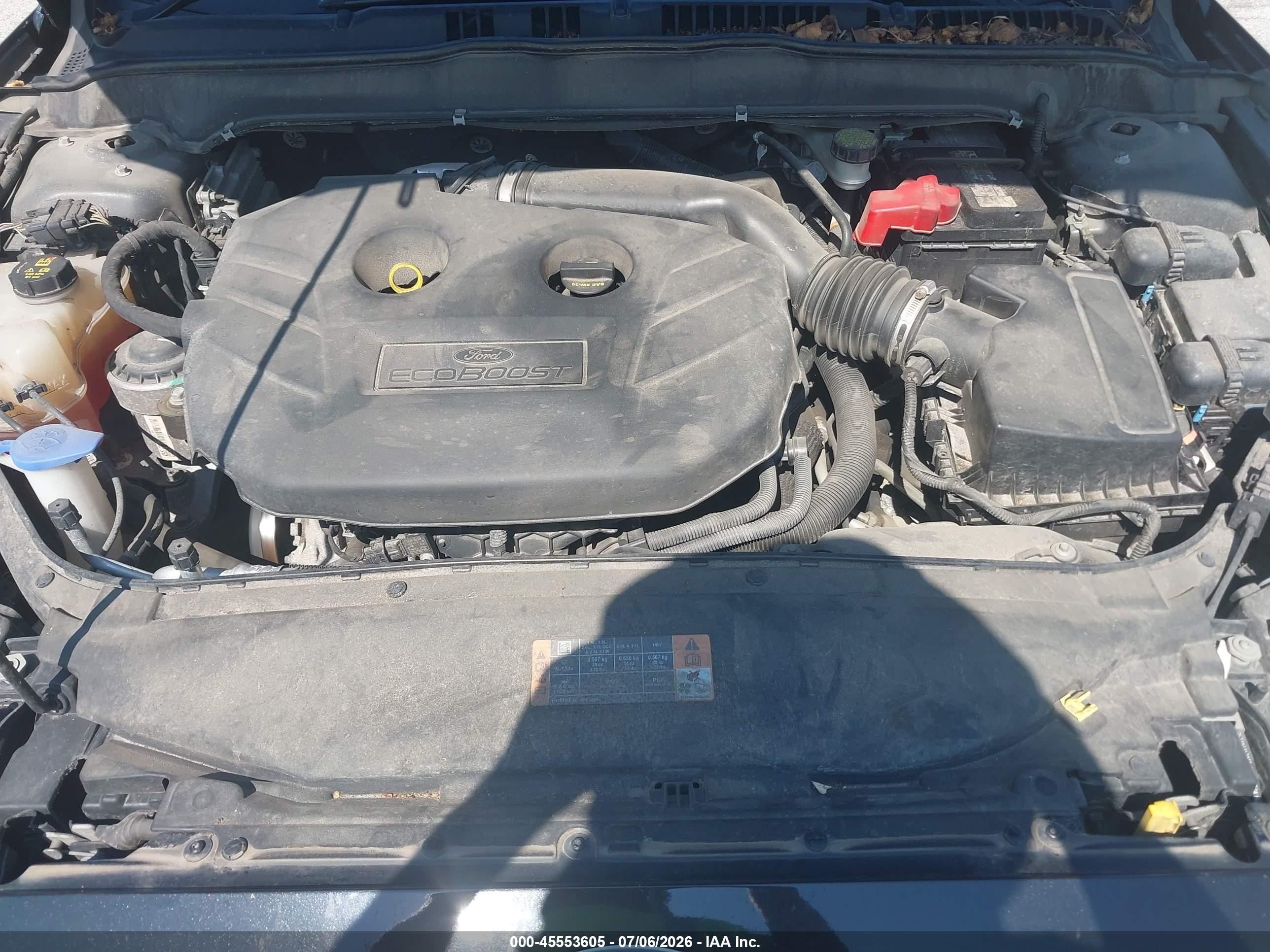 2015 Ford Fusion Titanium Черный vin: 3FA6P0K93FR181384