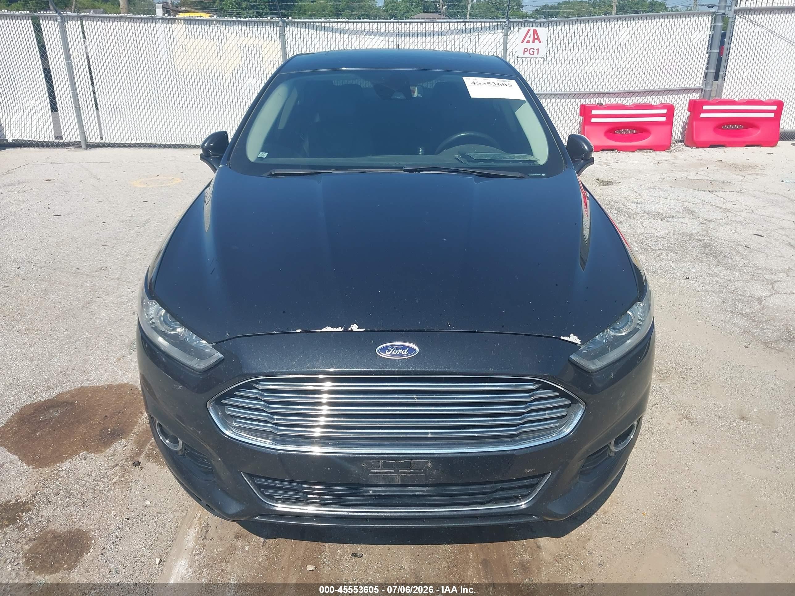 2015 Ford Fusion Titanium Черный vin: 3FA6P0K93FR181384
