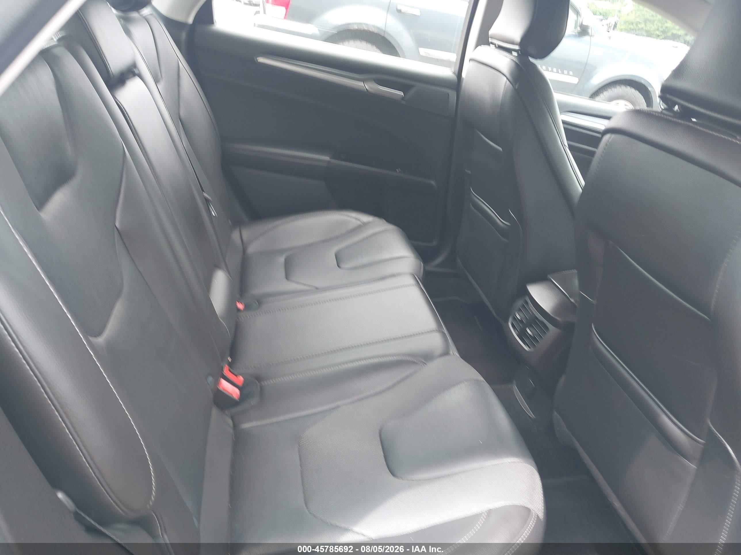 2015 Ford Fusion Titanium Gray vin: 3FA6P0K93FR309882