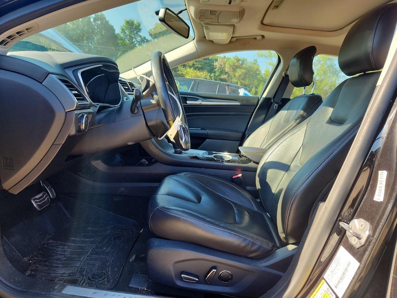 2013 Ford Fusion Titanium Black vin: 3FA6P0K94DR123149
