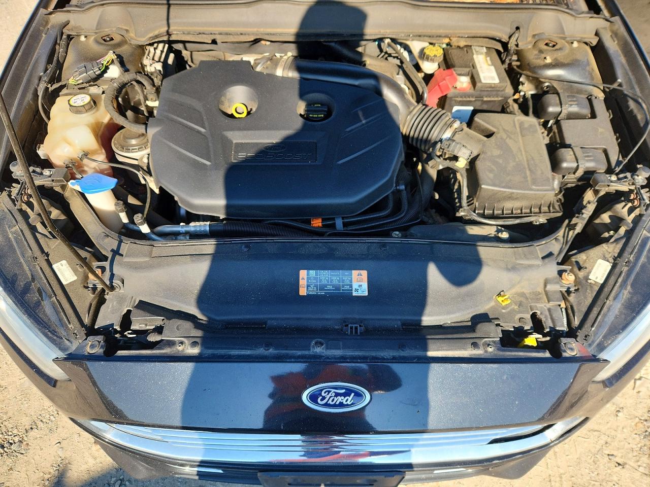 2013 Ford Fusion Titanium Black vin: 3FA6P0K94DR123149