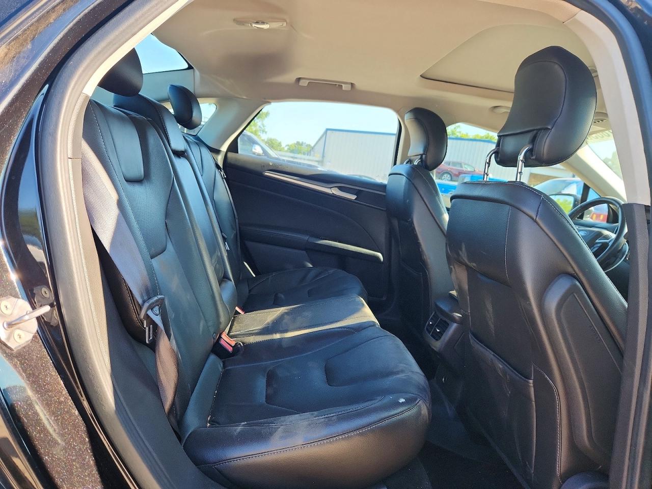 2013 Ford Fusion Titanium Black vin: 3FA6P0K94DR123149