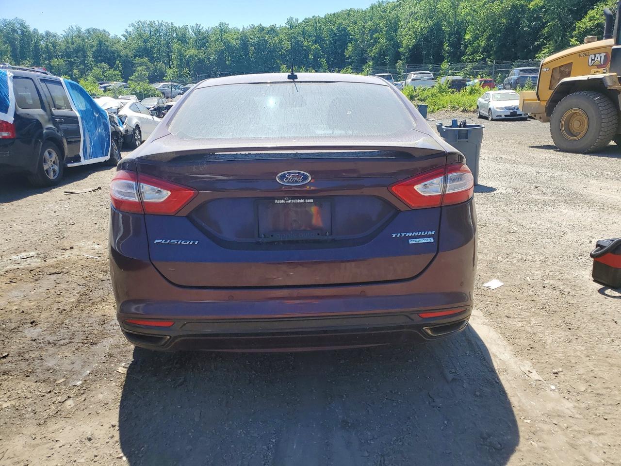2013 Ford Fusion Titanium Фиолетовый vin: 3FA6P0K94DR255005