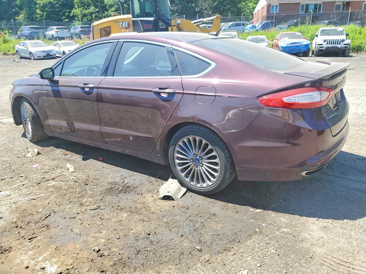 2013 Ford Fusion Titanium Фиолетовый vin: 3FA6P0K94DR255005