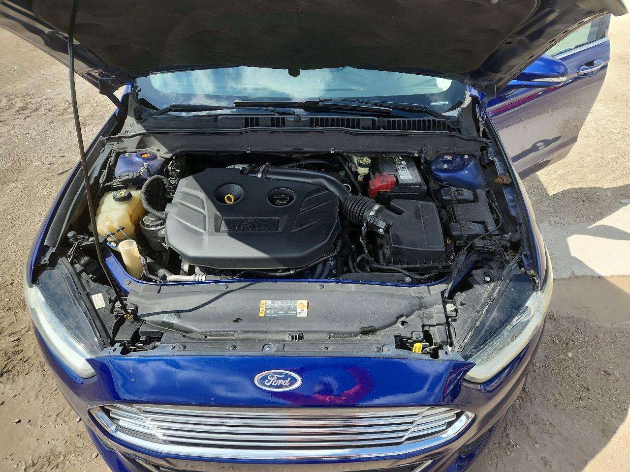 2013 Ford Fusion Titanium Blue vin: 3FA6P0K94DR290238