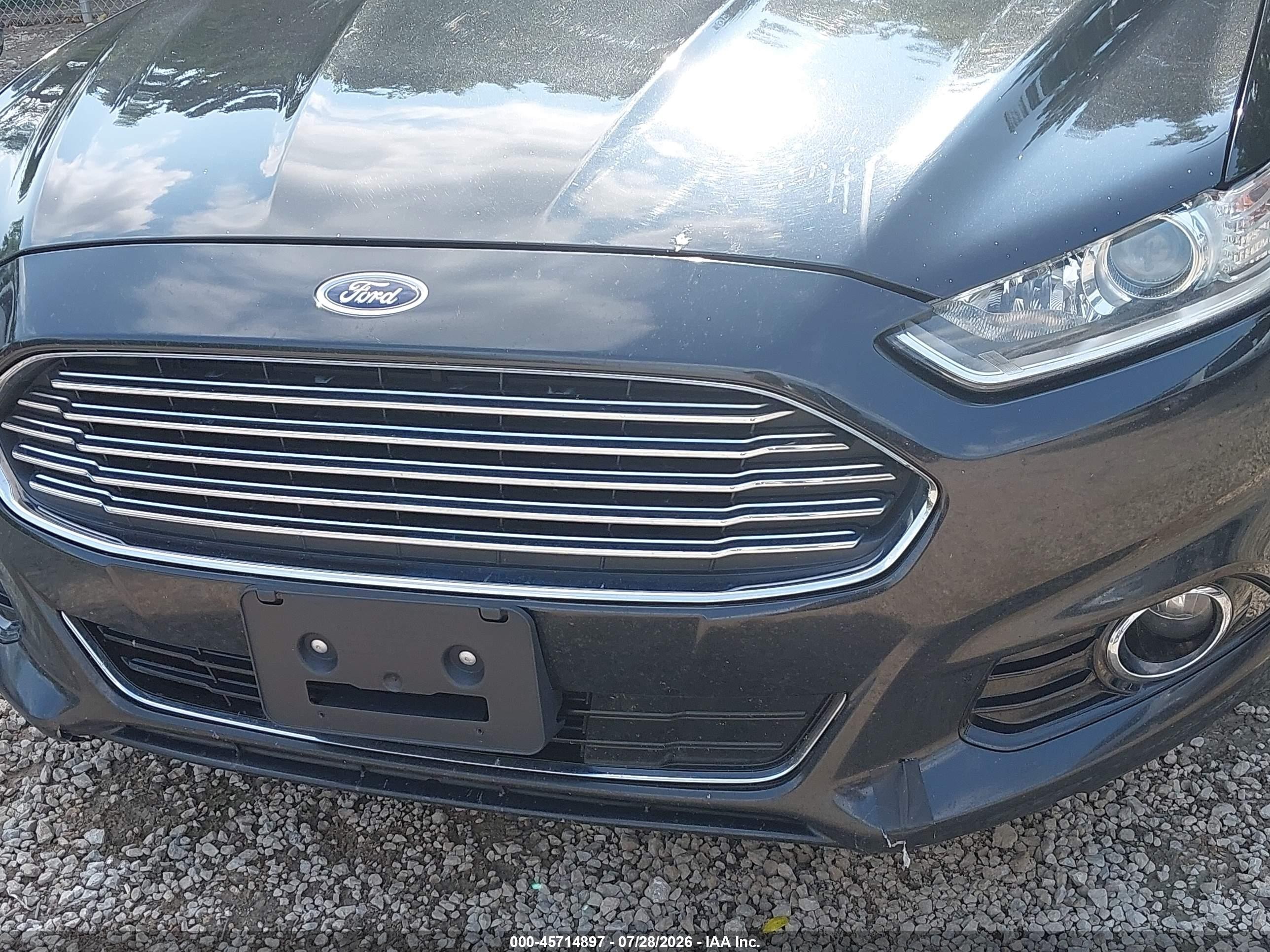 2013 Ford Fusion Titanium Black vin: 3FA6P0K94DR340748