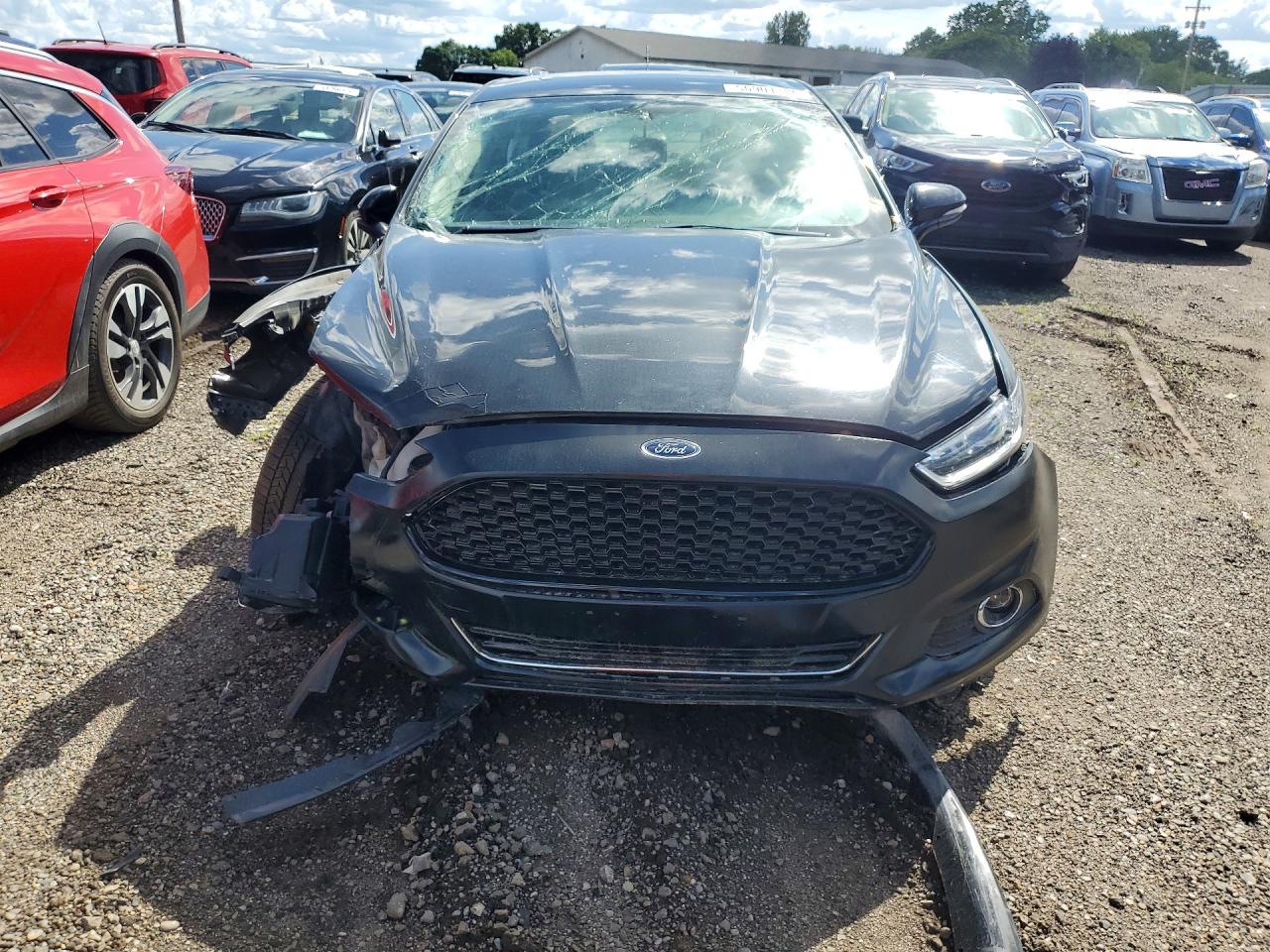 2014 Ford Fusion Titanium Black vin: 3FA6P0K94ER110175