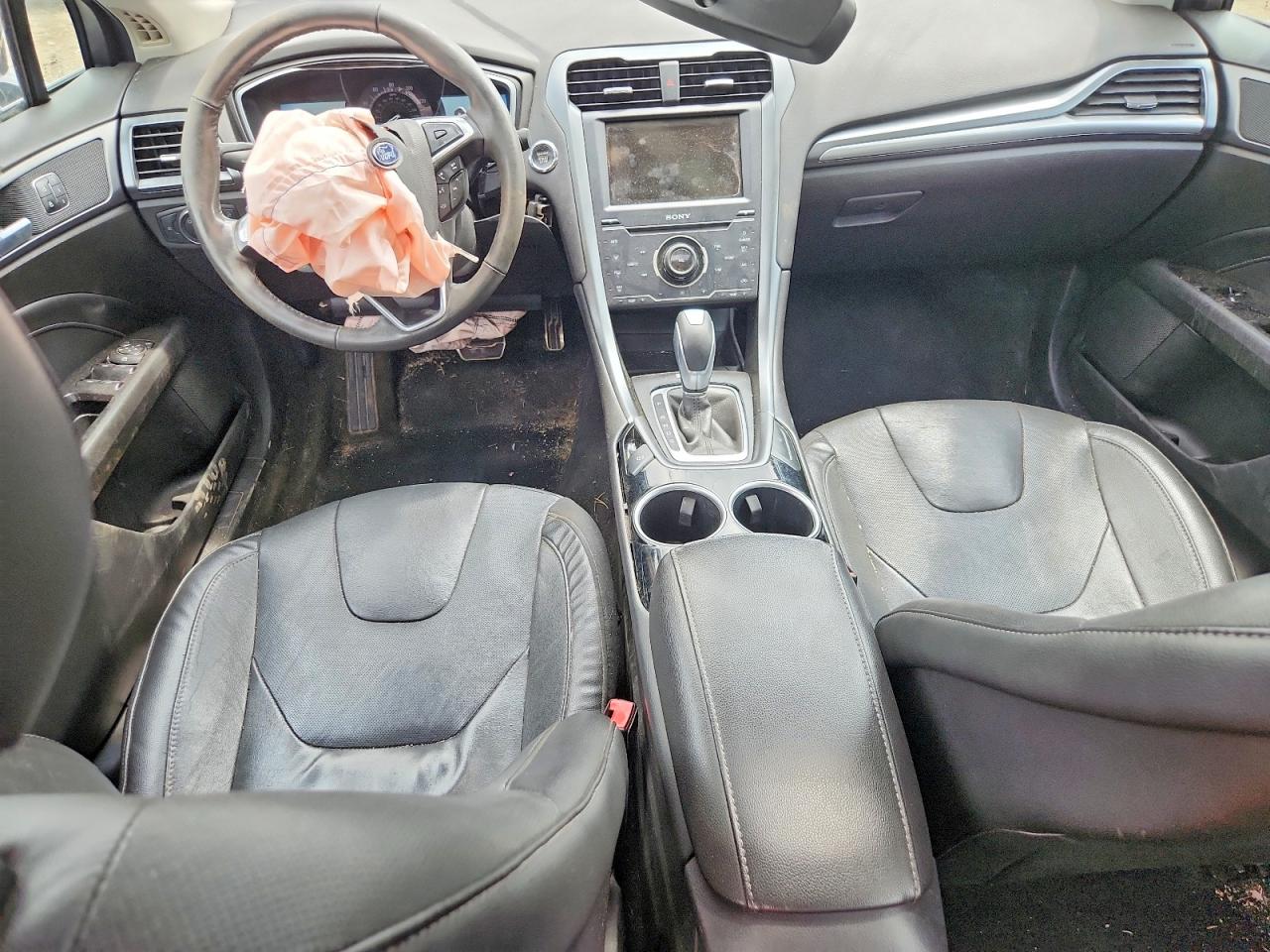 2014 Ford Fusion Titanium Black vin: 3FA6P0K94ER110175