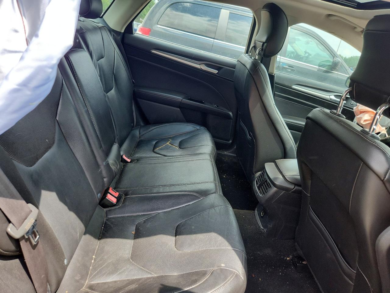 2014 Ford Fusion Titanium Black vin: 3FA6P0K94ER110175